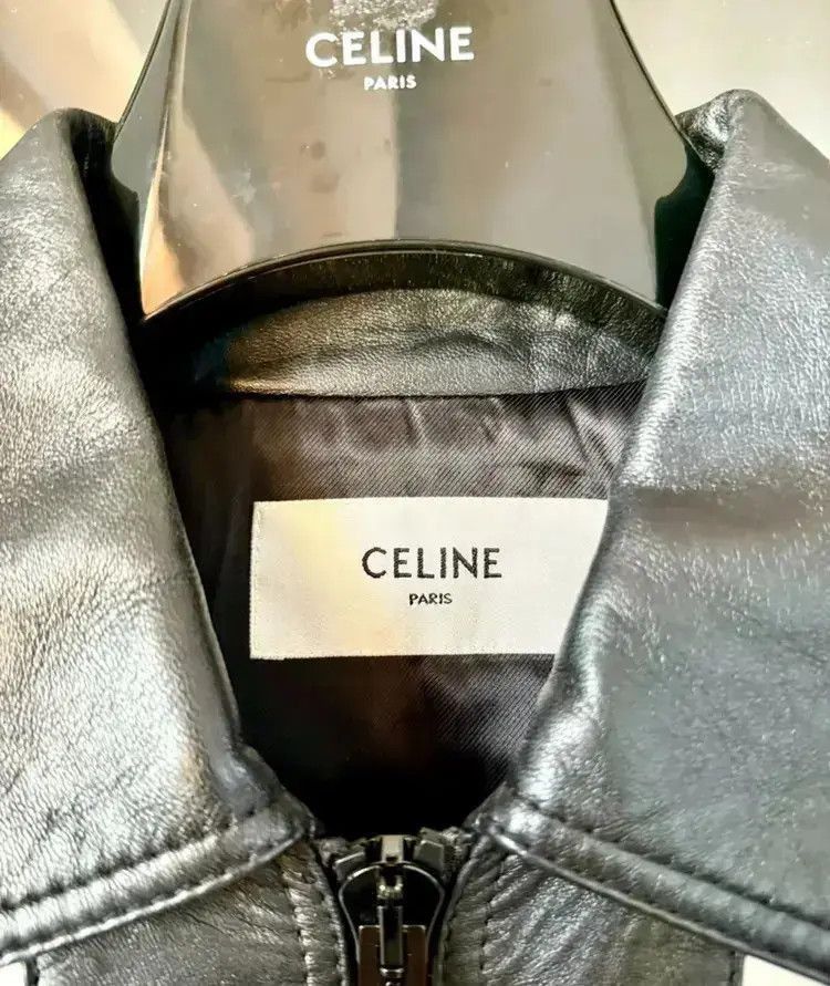Celine Celine Sz 50 Celine 22AW Runway Patches Leather Jacket-250 Size US M / EU 48-50 / 2 - 4 Thumbnail