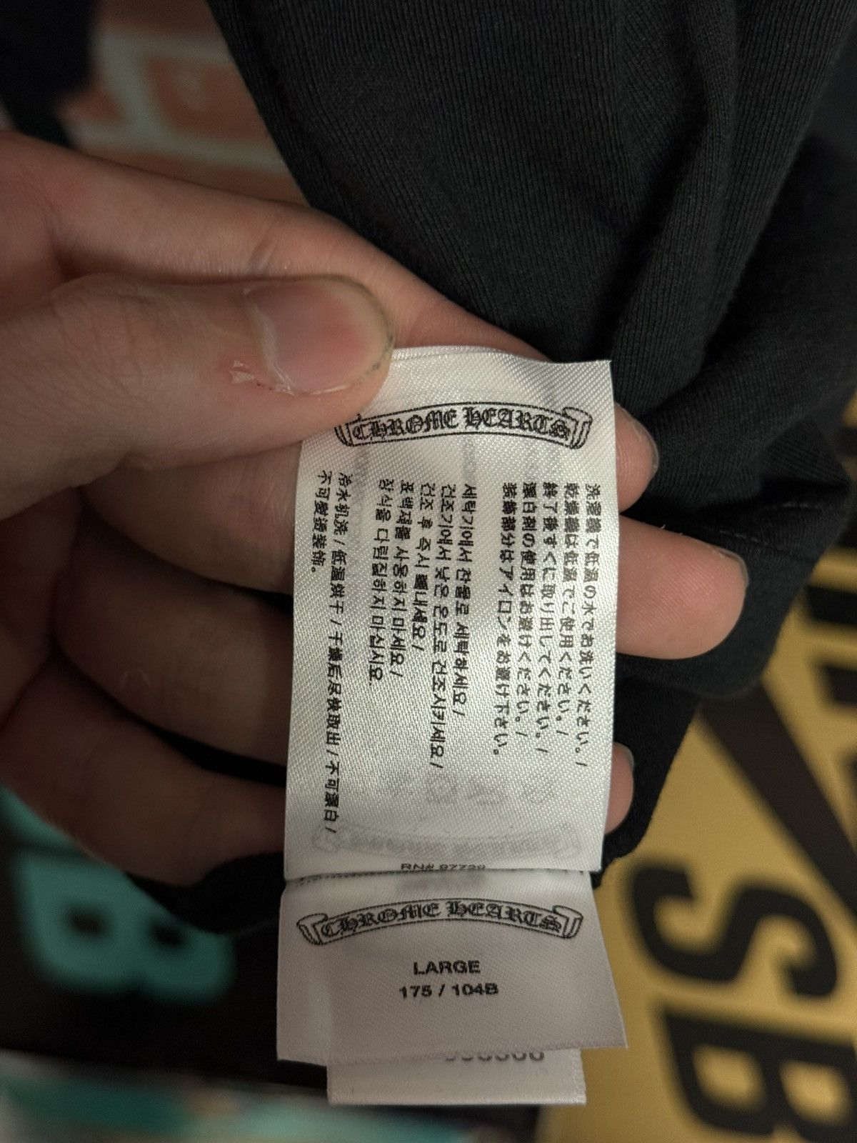 Chrome Hearts Chrome Hearts Web Long Sleeve Tee Size L New 1988 Size US L / EU 52-54 / 3 - 12 Thumbnail
