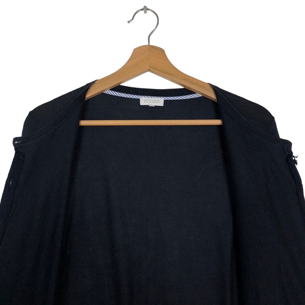 Japanese Brand 🔥Iconic Black Vintage Knit Sweatshirt Size S / US 4 / IT 40 - 10 Thumbnail
