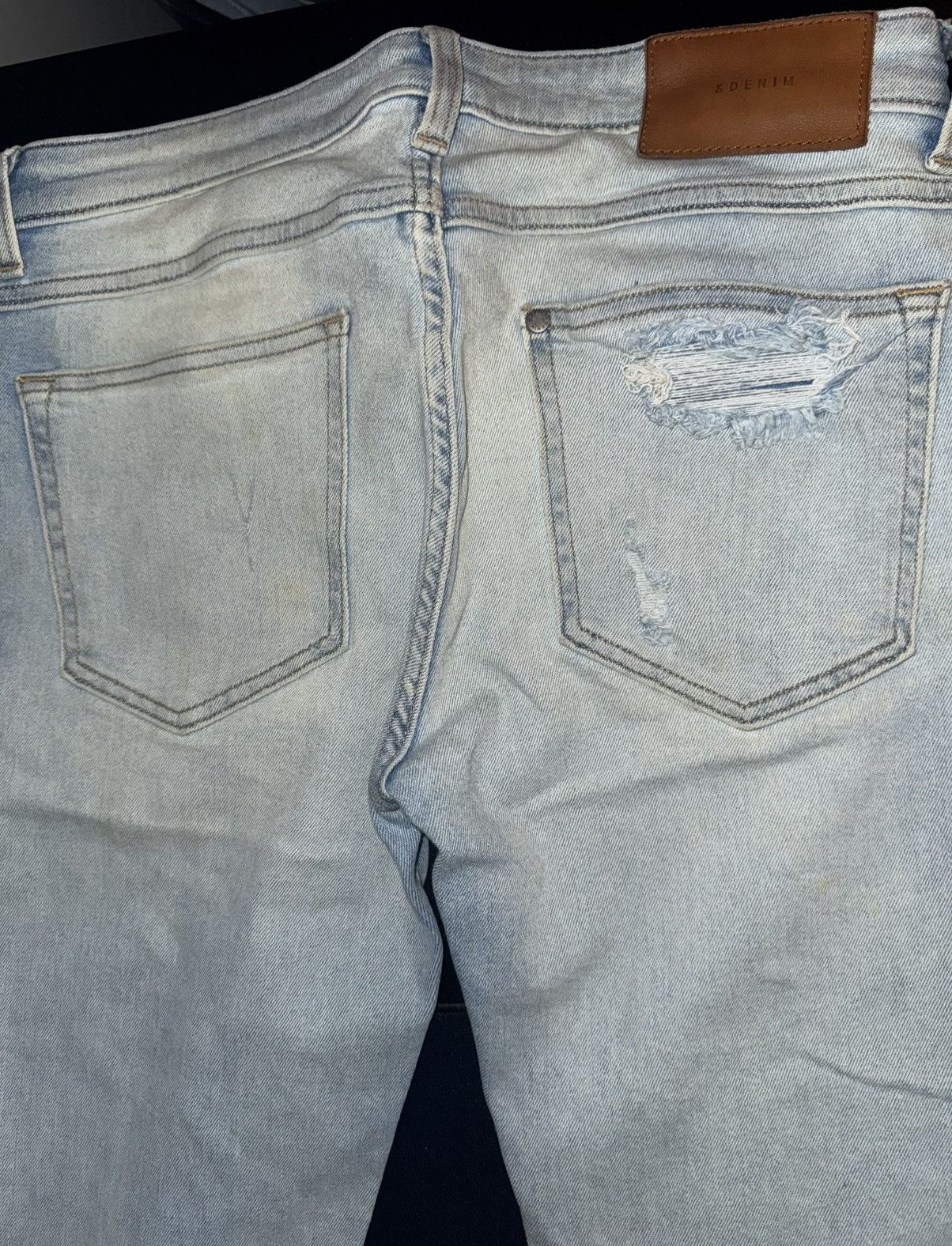 Other Men Blue Ripped Skinny Jeans Size US 29 - 15 Thumbnail