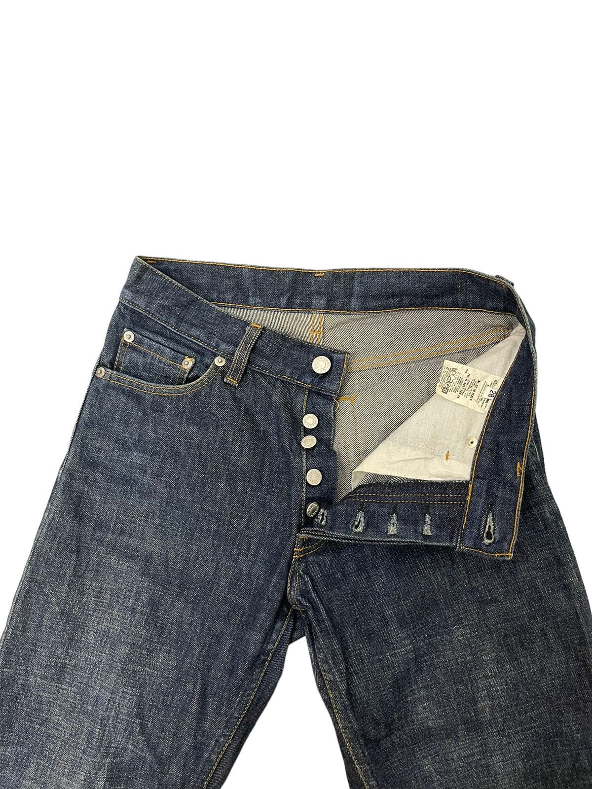 Helmut Lang Vtg 1998 Helmut Lang Jeans Slim 8🟦2 Size US 29 - 9 Thumbnail