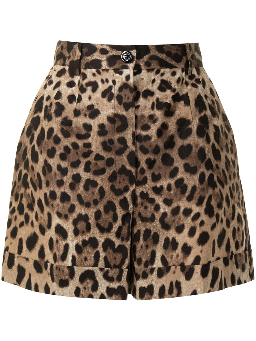 Dolce & Gabbana PRINTED COTTON SHORTS Size 26" / US 2 / IT 38 - 1 Thumbnail