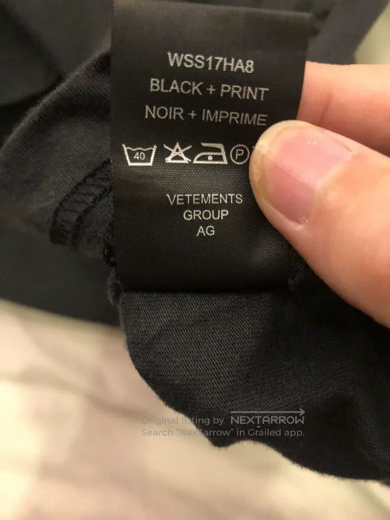 Vetements Vetements Short Sleeve Size US XS / EU 42 / 0 - 6 Thumbnail