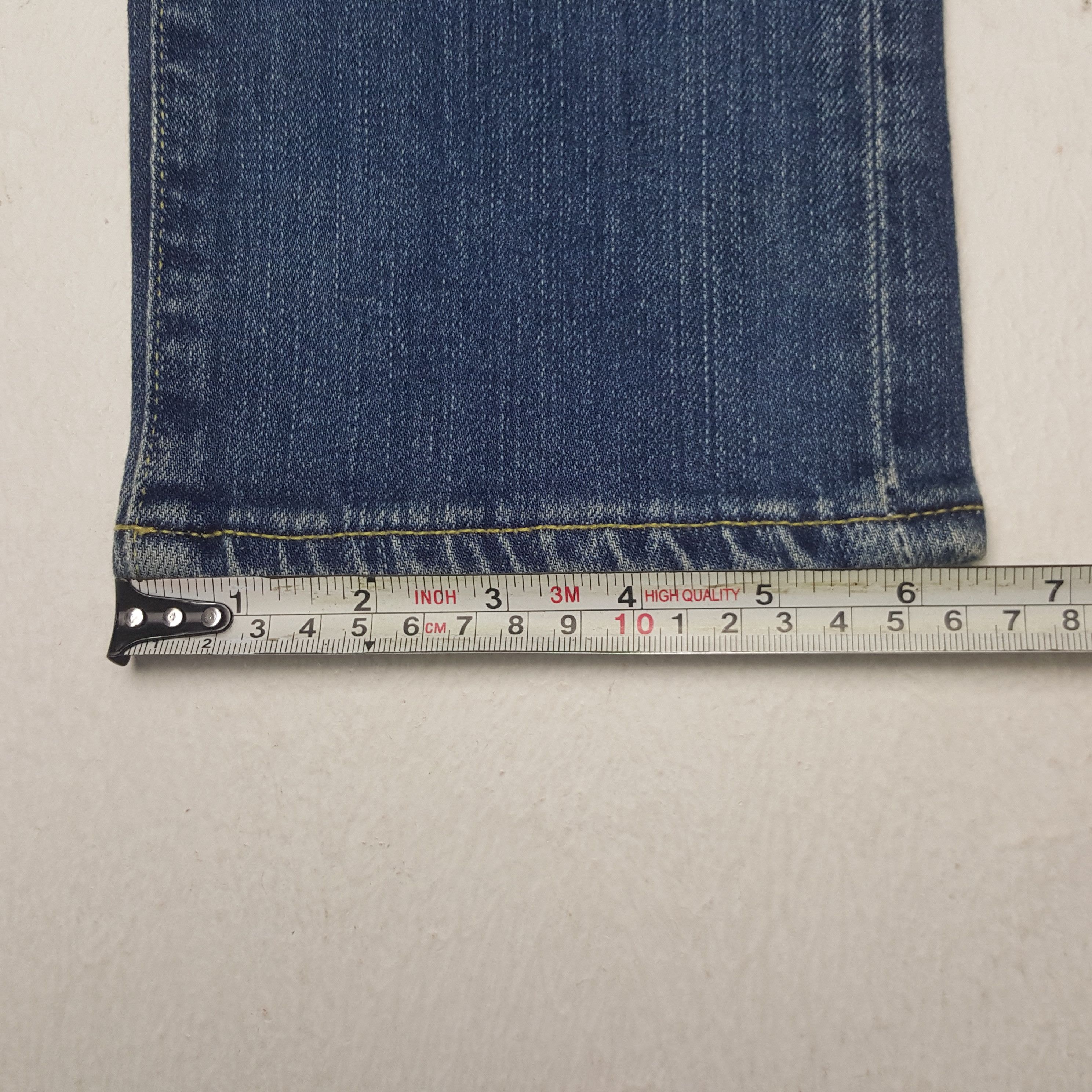 Hysteric Glamour × Japanese Brand × Vintage Vintage Hysteric Glamour Custom Art Uniform Jeans Size US 31 - 11 Thumbnail