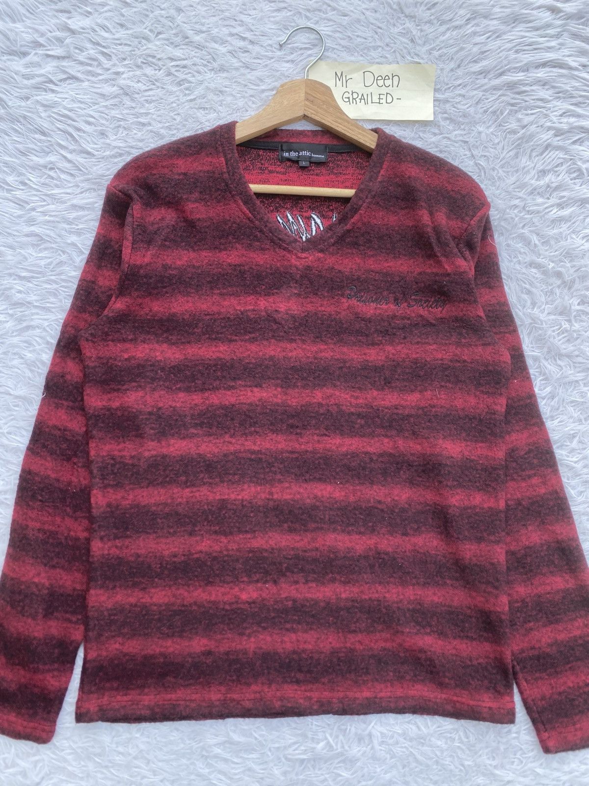 In The Attic Rare in the Attic Cashmere Longsleeve Shirt Size US M / EU 48-50 / 2 - 4 Thumbnail