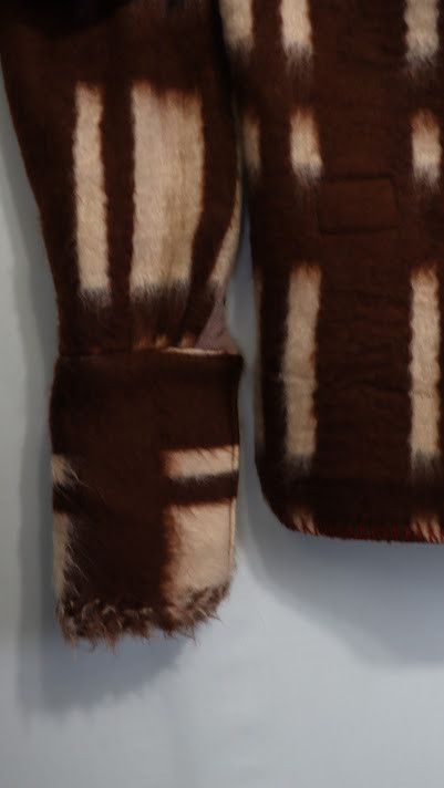 Greg Lauren o1rshd1 Vintage Blanket Gl1 Checked Wool Cardigan In Brown Size US M / EU 48-50 / 2 - 15 Thumbnail