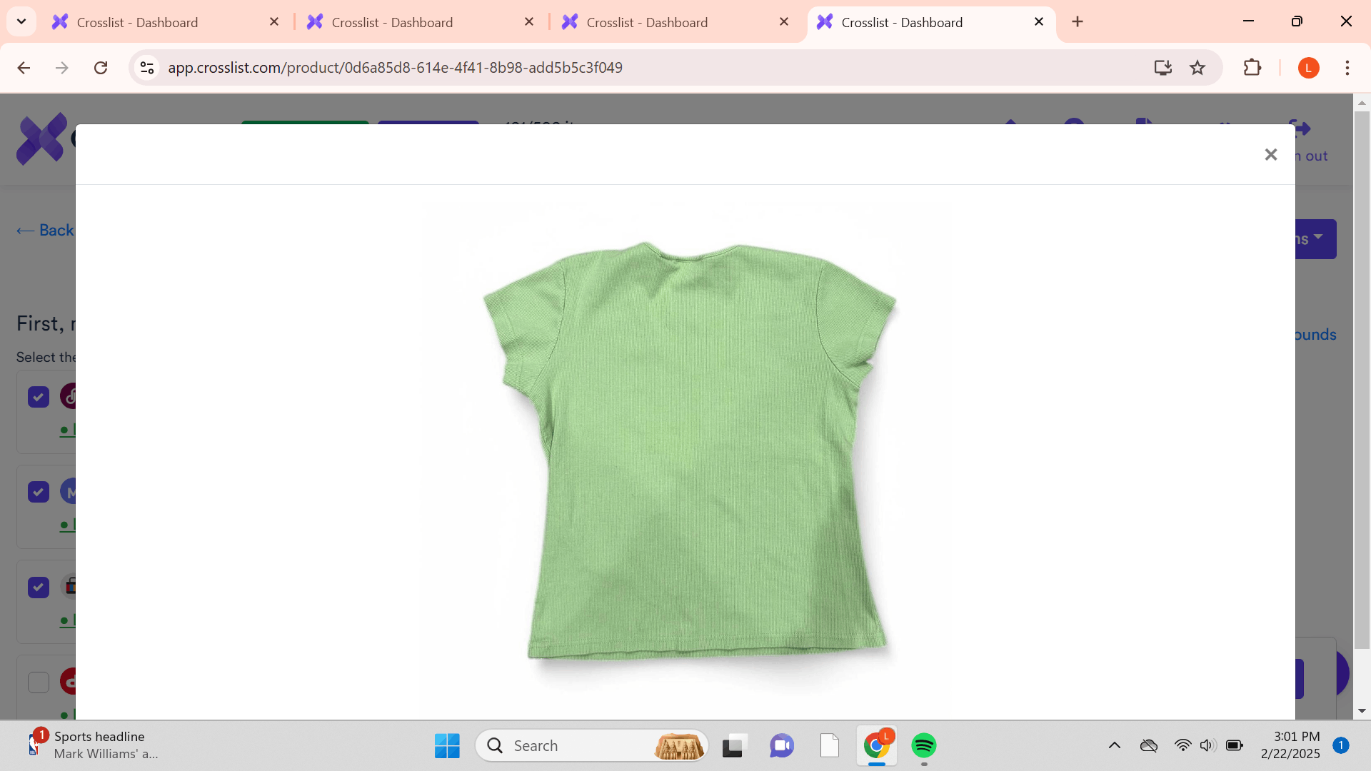 Vintage White Stag Women's Green Tshirt Size S / US 4 / IT 40 - 4 Thumbnail