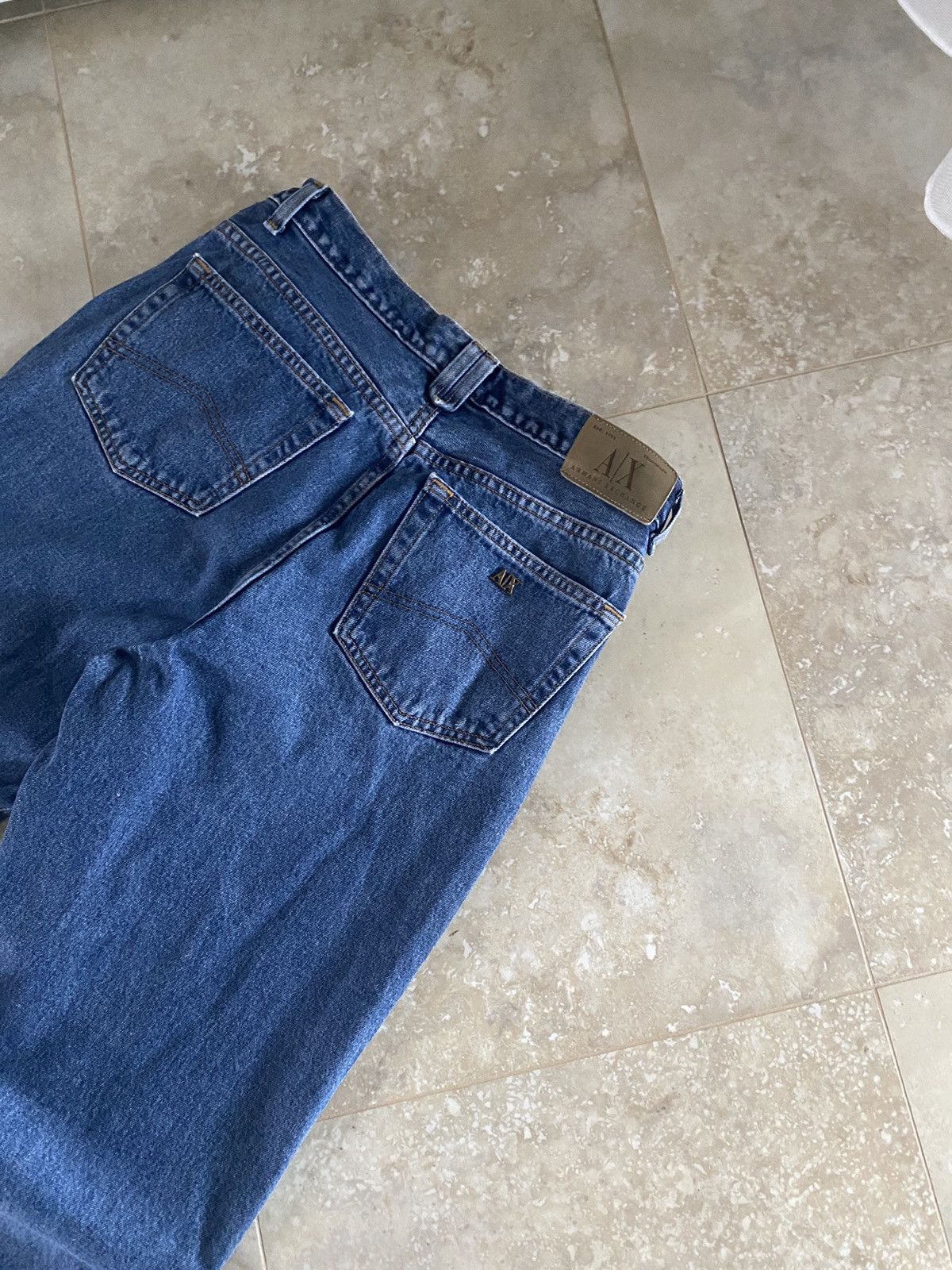 Armani Vintage Armani Baggy Jeans Made in Usa Size US 34 / EU 50 - 5 Thumbnail