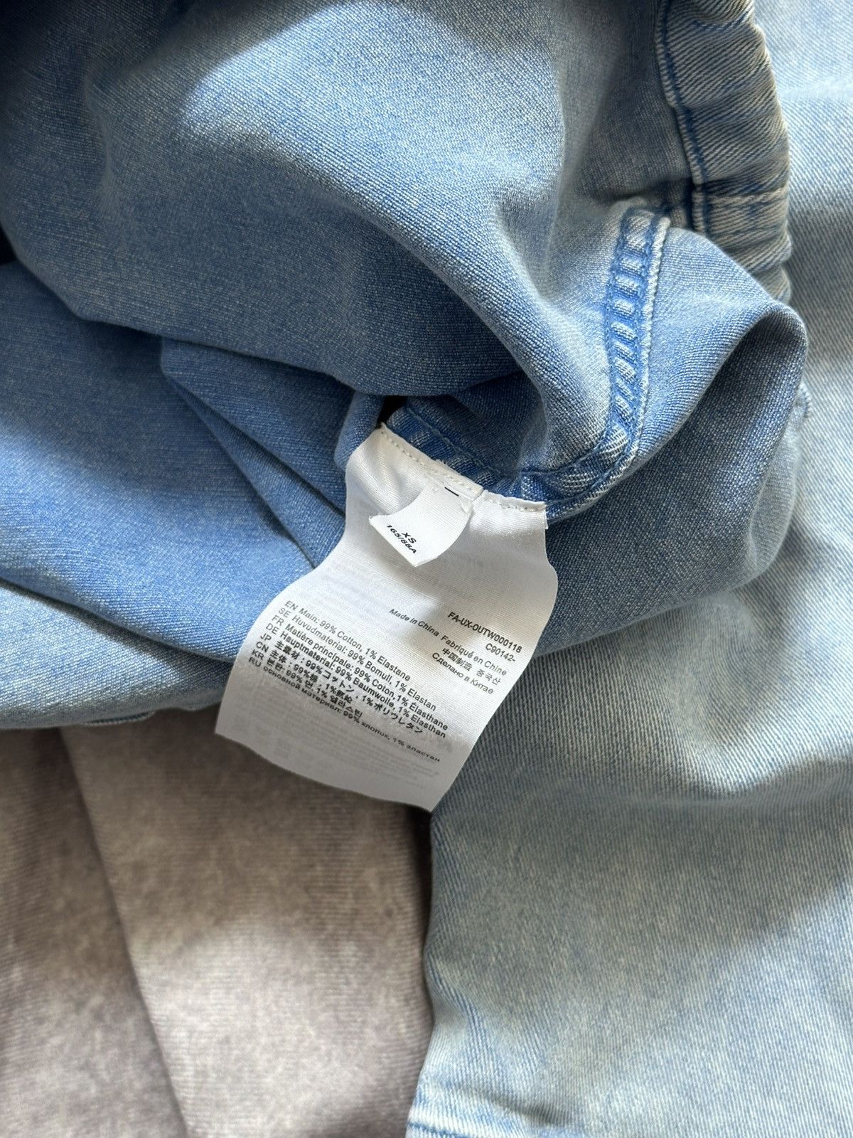 Acne Studios Acne Studios Hooded jacket - Electric blue Size XS Size XS / US 0-2 / IT 36-38 - 9 Thumbnail