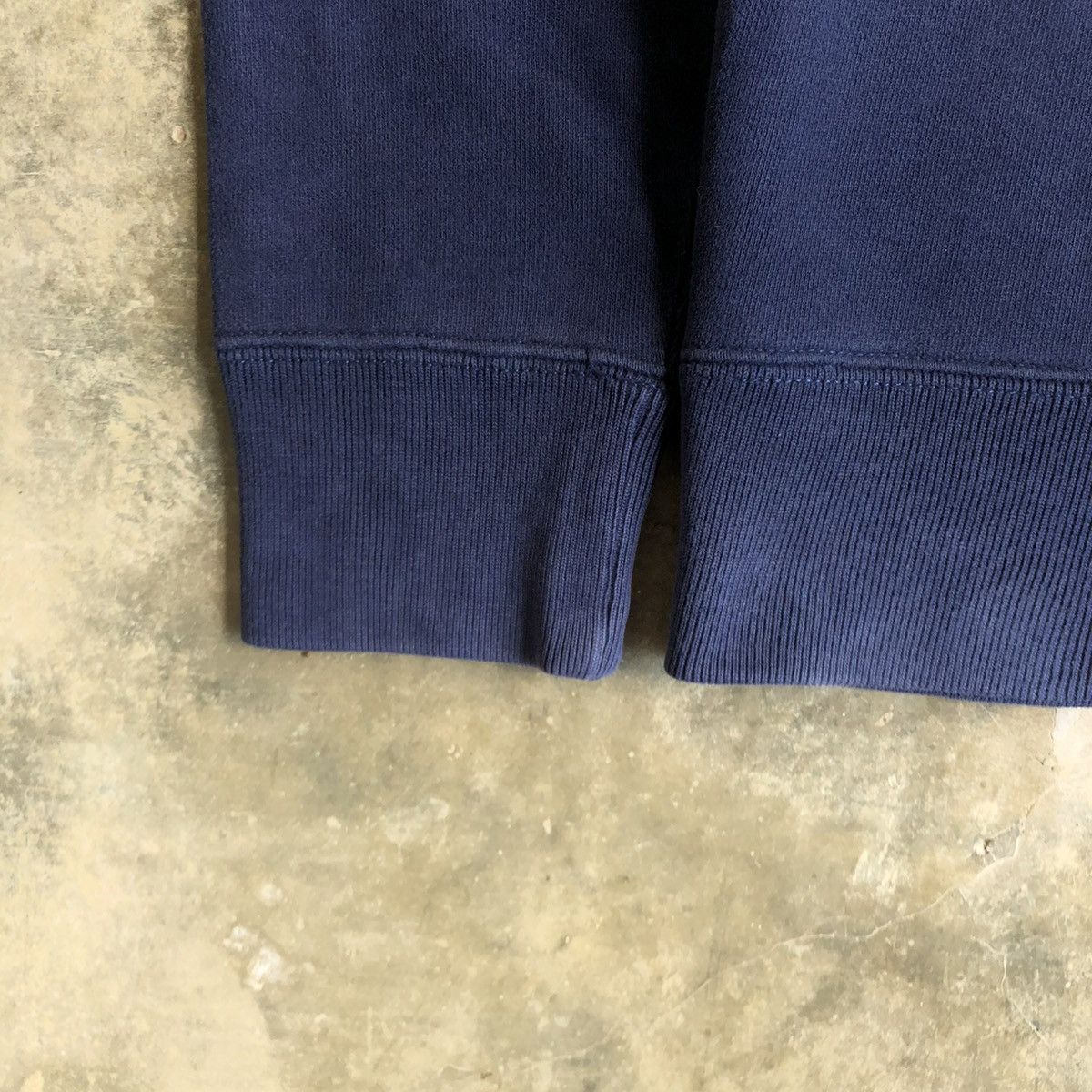 Polo Ralph Lauren Vintage Polo Ralph Lauren Shawl Collar Sweatshirt Navy Size US XL / EU 56 / 4 - 10 Thumbnail