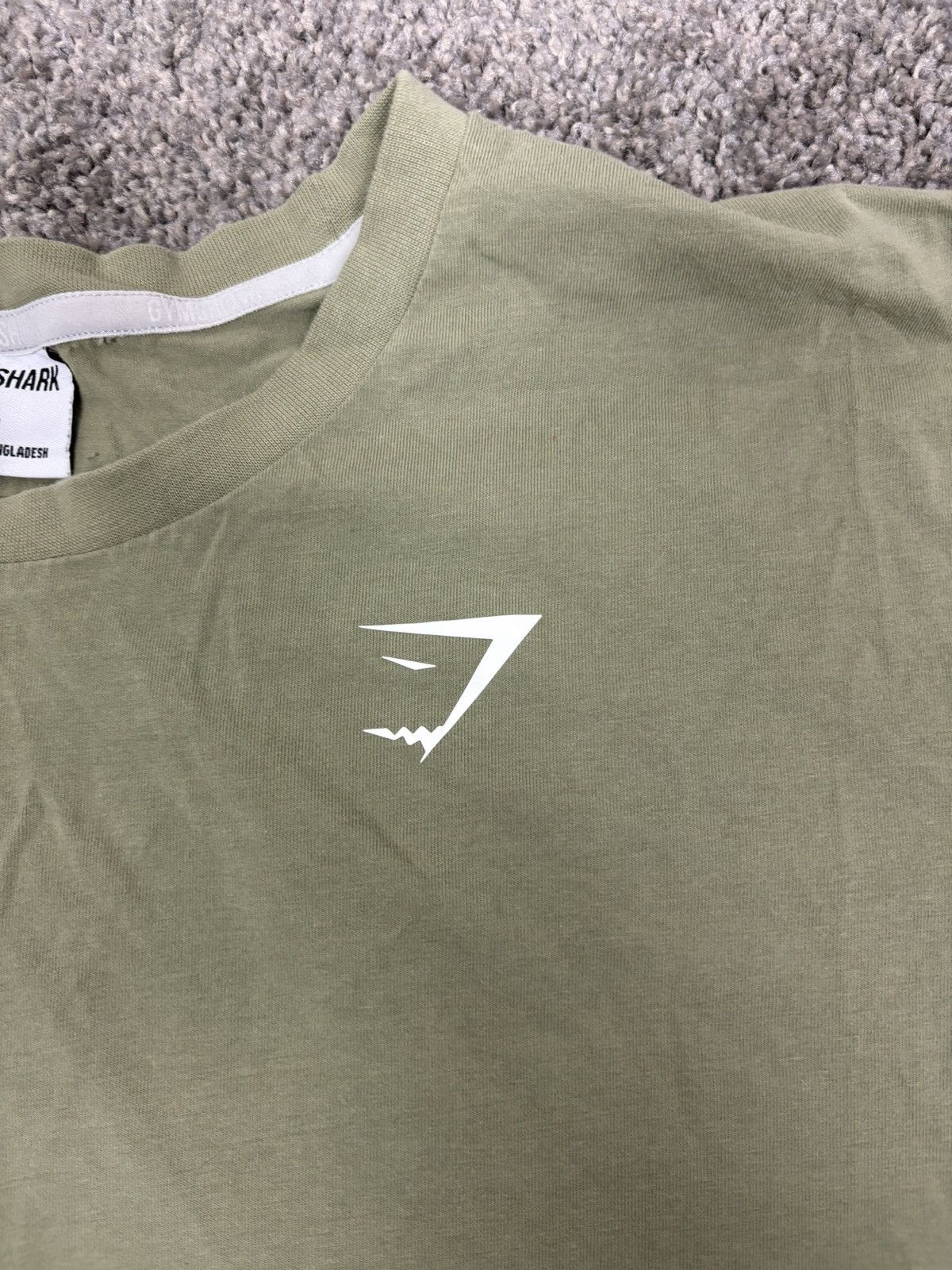 Gymshark Green gymshark crest logo tshirt Size US L / EU 52-54 / 3 - 2 Thumbnail