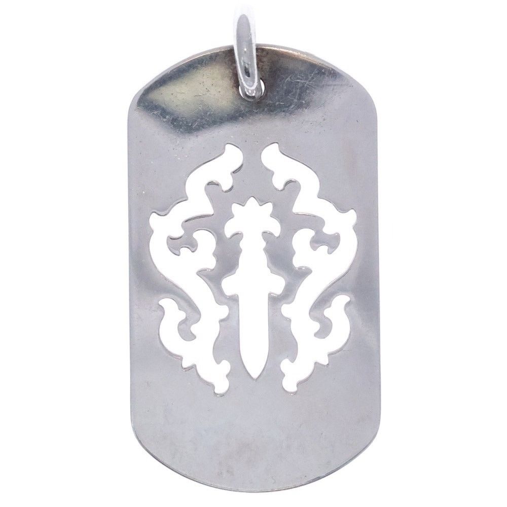 Chrome Hearts CHROME HEARTS D TAG DAGGER DOG TAG NECKLACE Size ONE SIZE - 2 Thumbnail
