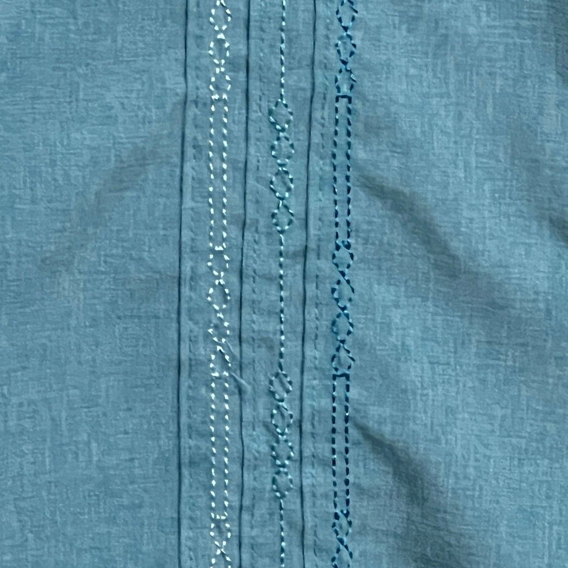 Cubavera Cubavera Sz XXL blue short slv shirt classic fit embroidery Size US XXL / EU 58 / 5 - 3 Thumbnail