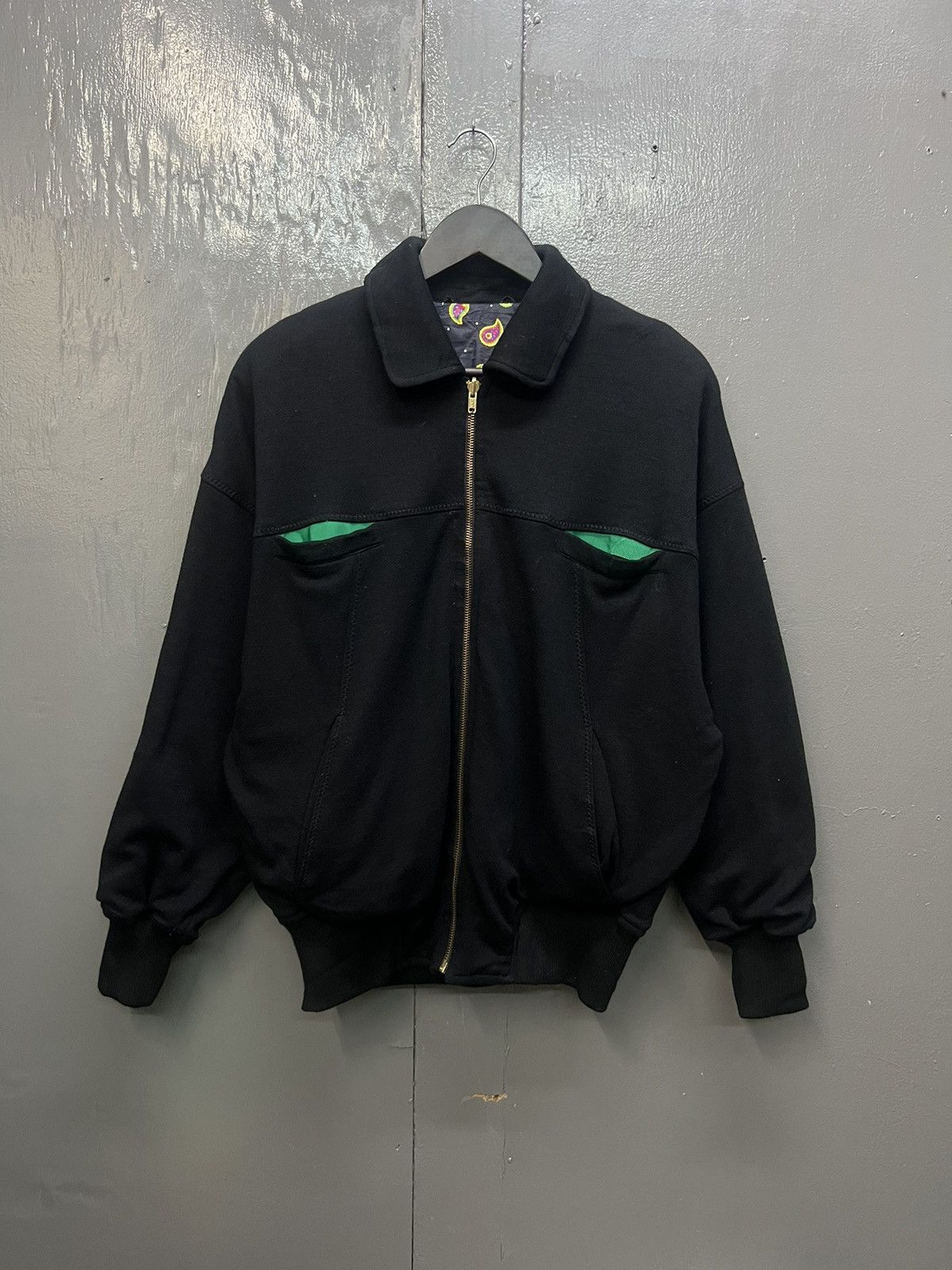 Japanese Brand Donna Uno Bomber Style Jacket Size US L / EU 52-54 / 3 - 1 Thumbnail