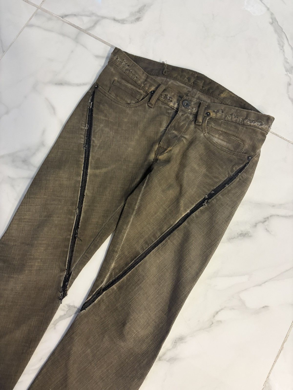 Rick Owens Rick owen dust denim Size US 26 / EU 42 - 2 Thumbnail