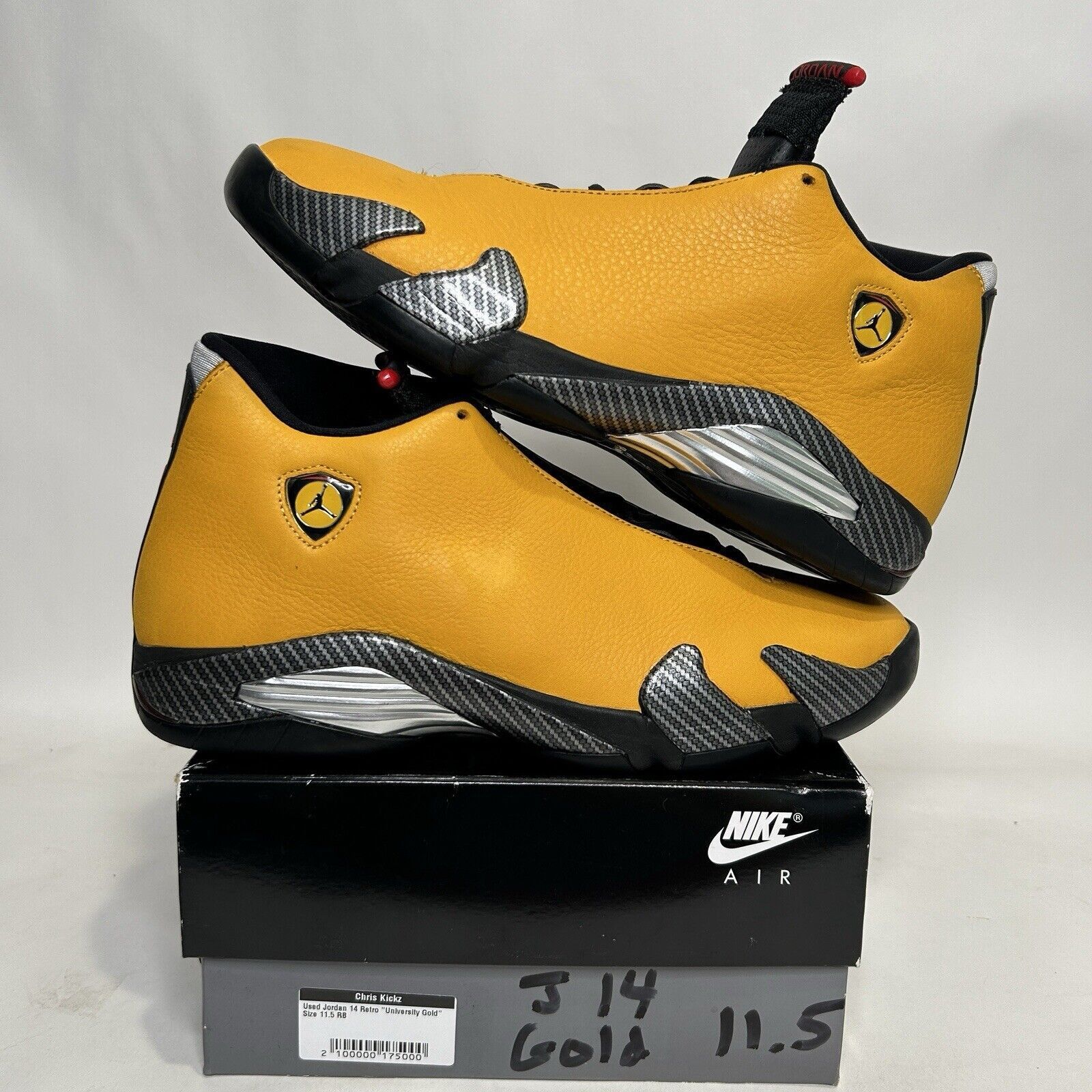 シューズ(男性用) 27cm Nike Air Jordan 14 \"Yellow Ferrari\" Nike Air Jordan 14 Yellow Ferrari 1 2 3 4 5 6 7 8 9 11