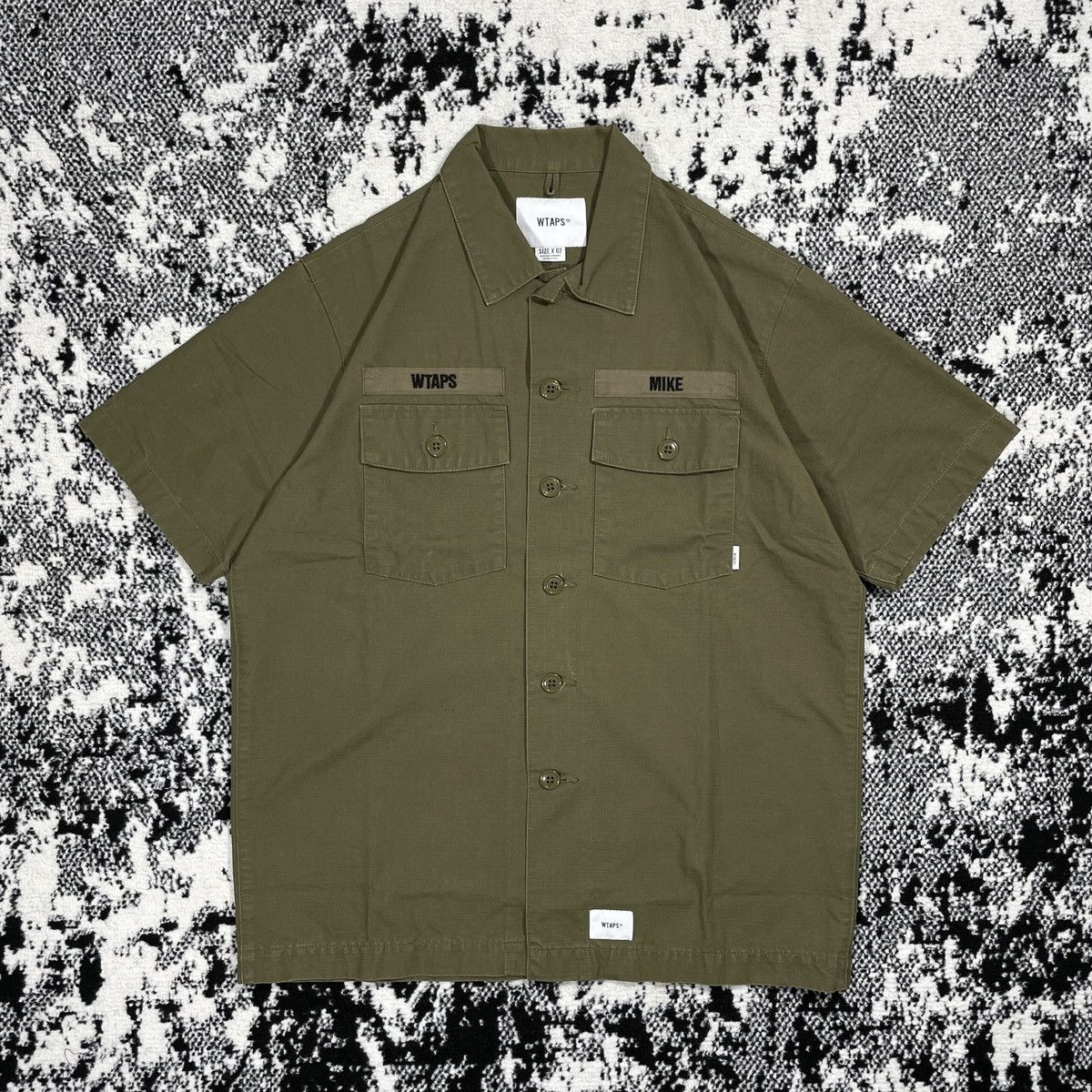 WTAPS BUDS SS SHIRT COTTON RIPSTOP 2019 - M