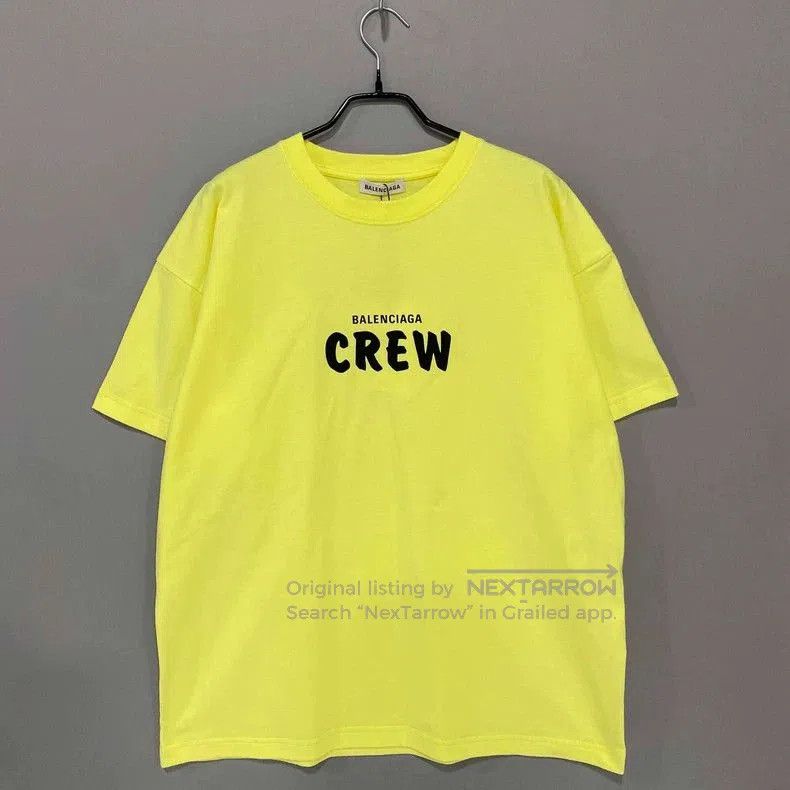 Balenciaga Balenciaga CREW Graphic Short Sleeve. Size US XL / EU 56 / 4 - 1 Thumbnail