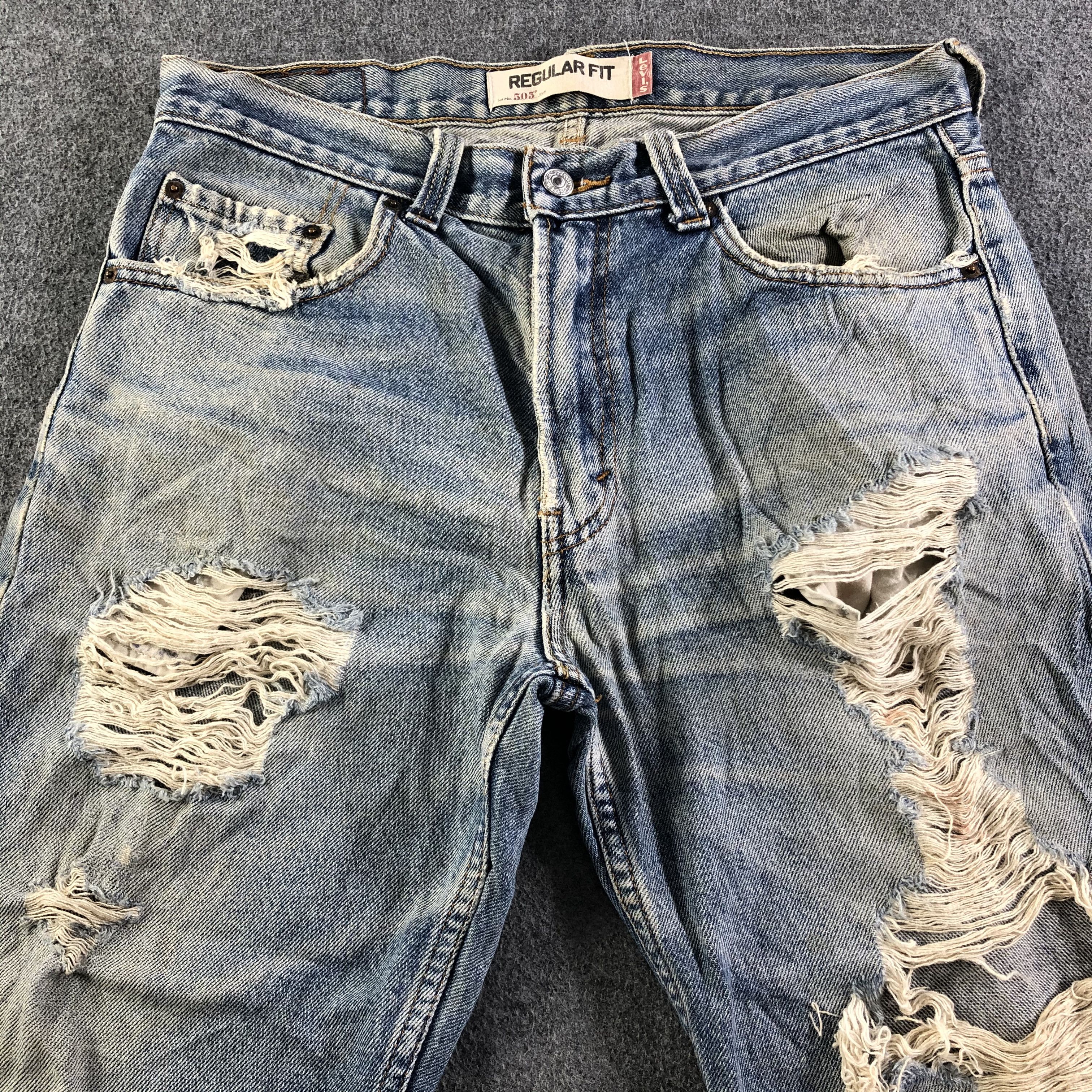 Levi's Vintage Levis 505 Jeans-J3364 Size US 34 / EU 50 - 3 Thumbnail