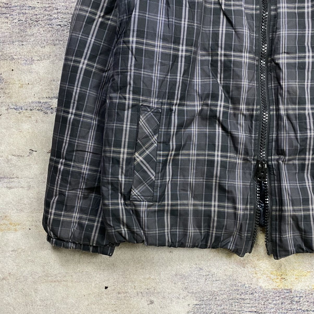 Final Home Final home 2 way plaid puffer jacket detachable hood Size US L / EU 52-54 / 3 - 6 Thumbnail