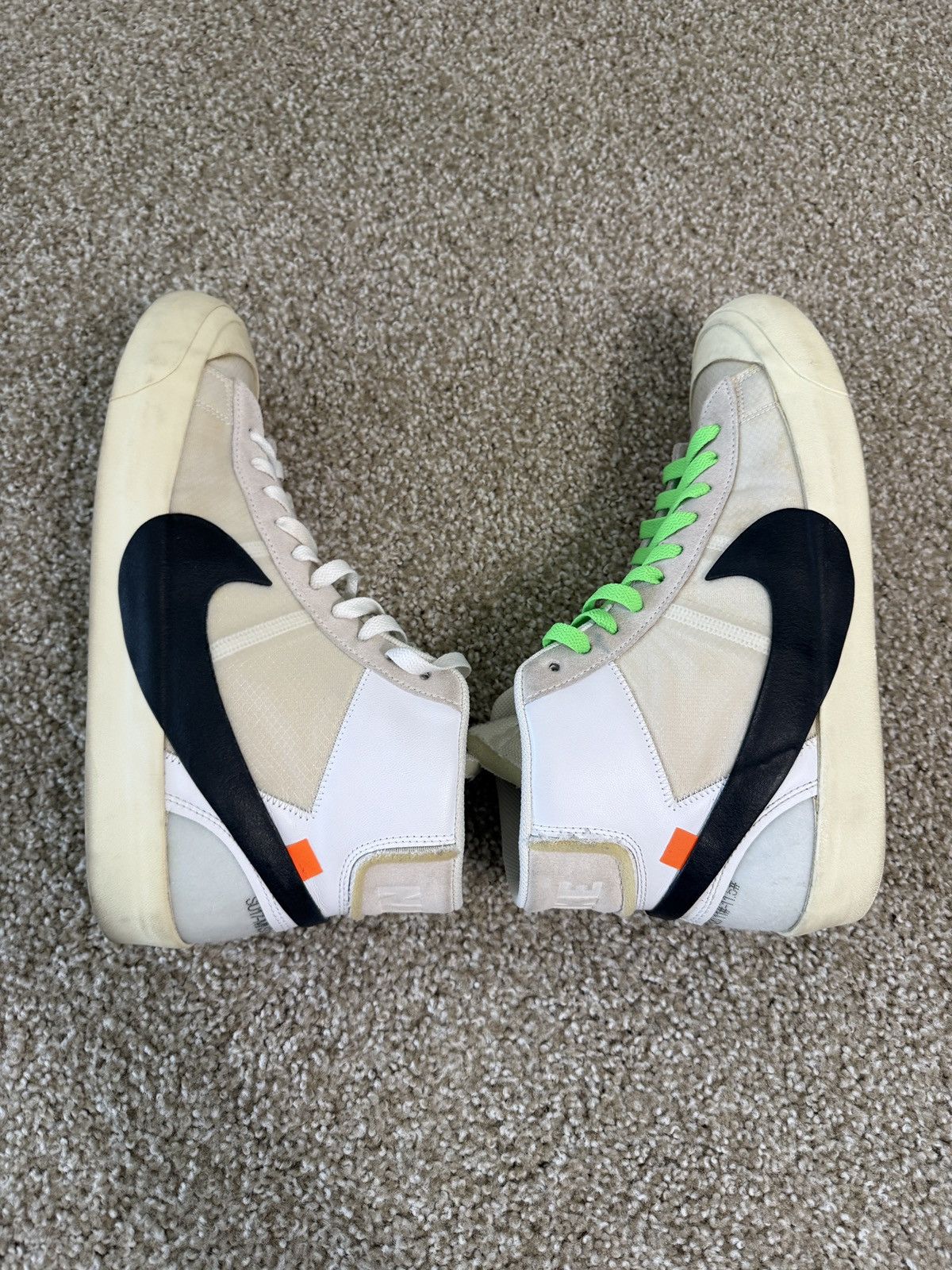Nike × Off-White 2017 Off-White x Blazer Mid 'The Ten' Size 11 Size US 11 / EU 44 - 2 Thumbnail