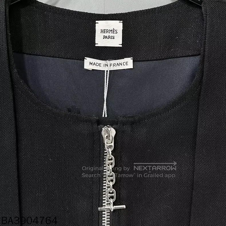 Hermes Hermes Zip-up Vest Dress Size XS / US 0-2 / IT 36-38 - 4 Thumbnail