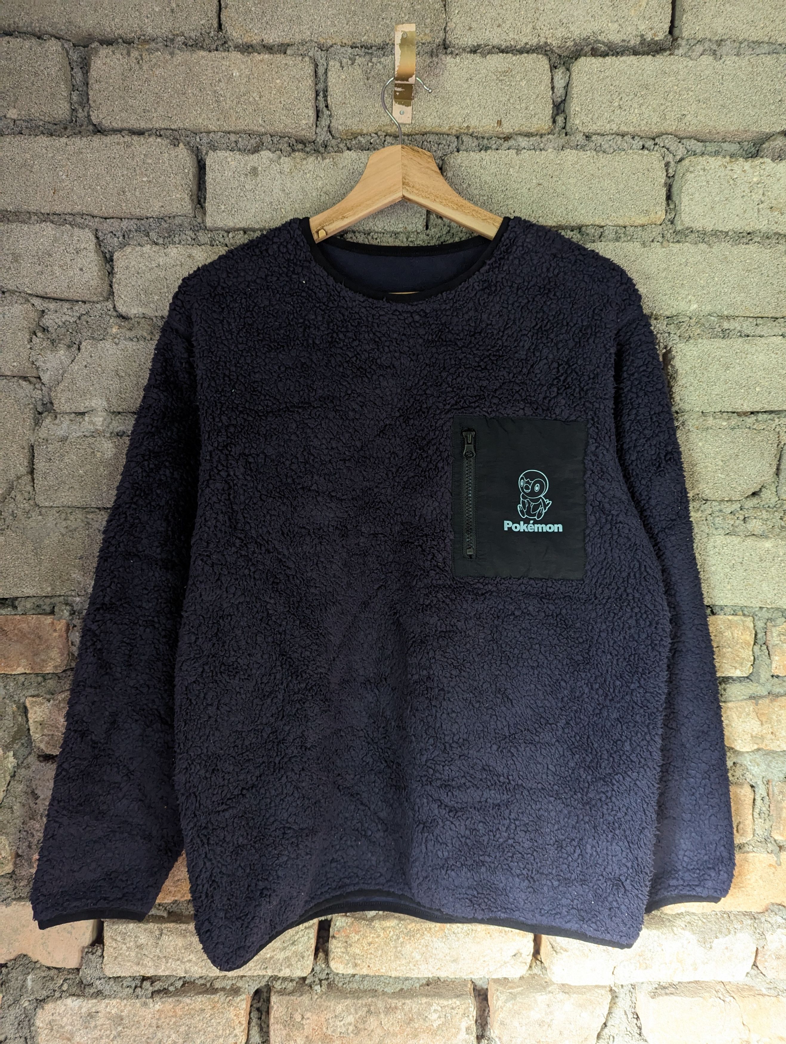 GU GU POKEMON FLEECE SWEATSHIRT Size US M / EU 48-50 / 2 - 6 Thumbnail