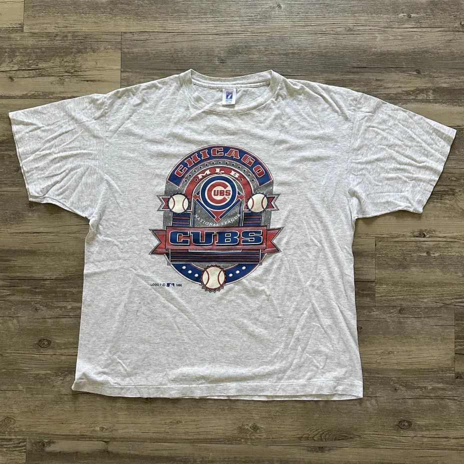 Logo 7 Vintage MLB Chicago Cubs 1996 Logo 7 T-Shirt Size XXL Size US XXL / EU 58 / 5 - 1 Thumbnail