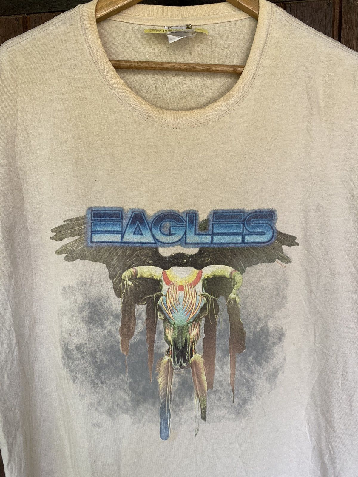Band Tees Vintage Engles Band white t shirt Size US XL / EU 56 / 4 - 4 Thumbnail