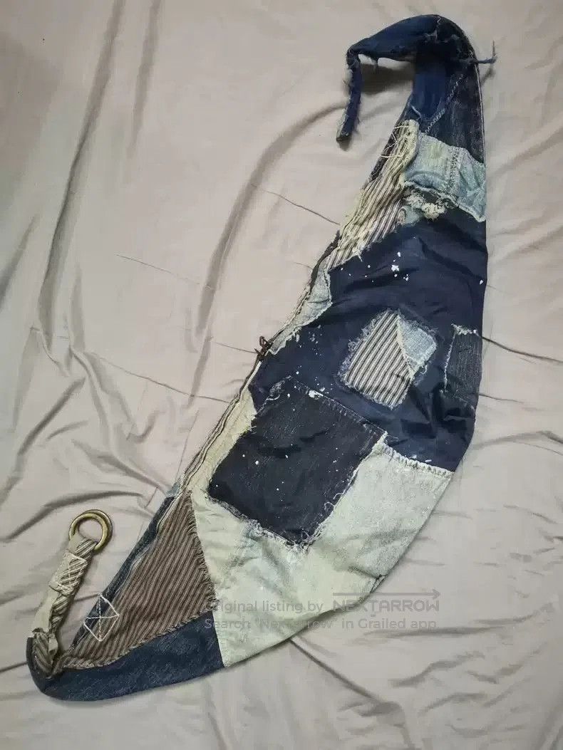 Kapital Kapital Erosive boro Denim photorealistic printed patchwork Size ONE SIZE - 7 Thumbnail