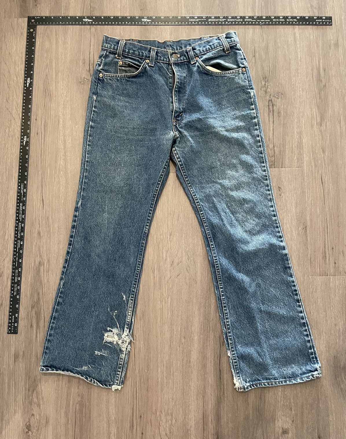 Levi's × Levi's Vintage Clothing Vintage Levi’s “Orange Tab” Jeans (Sz.34x30) Size US 34 / EU 50 - 5 Thumbnail