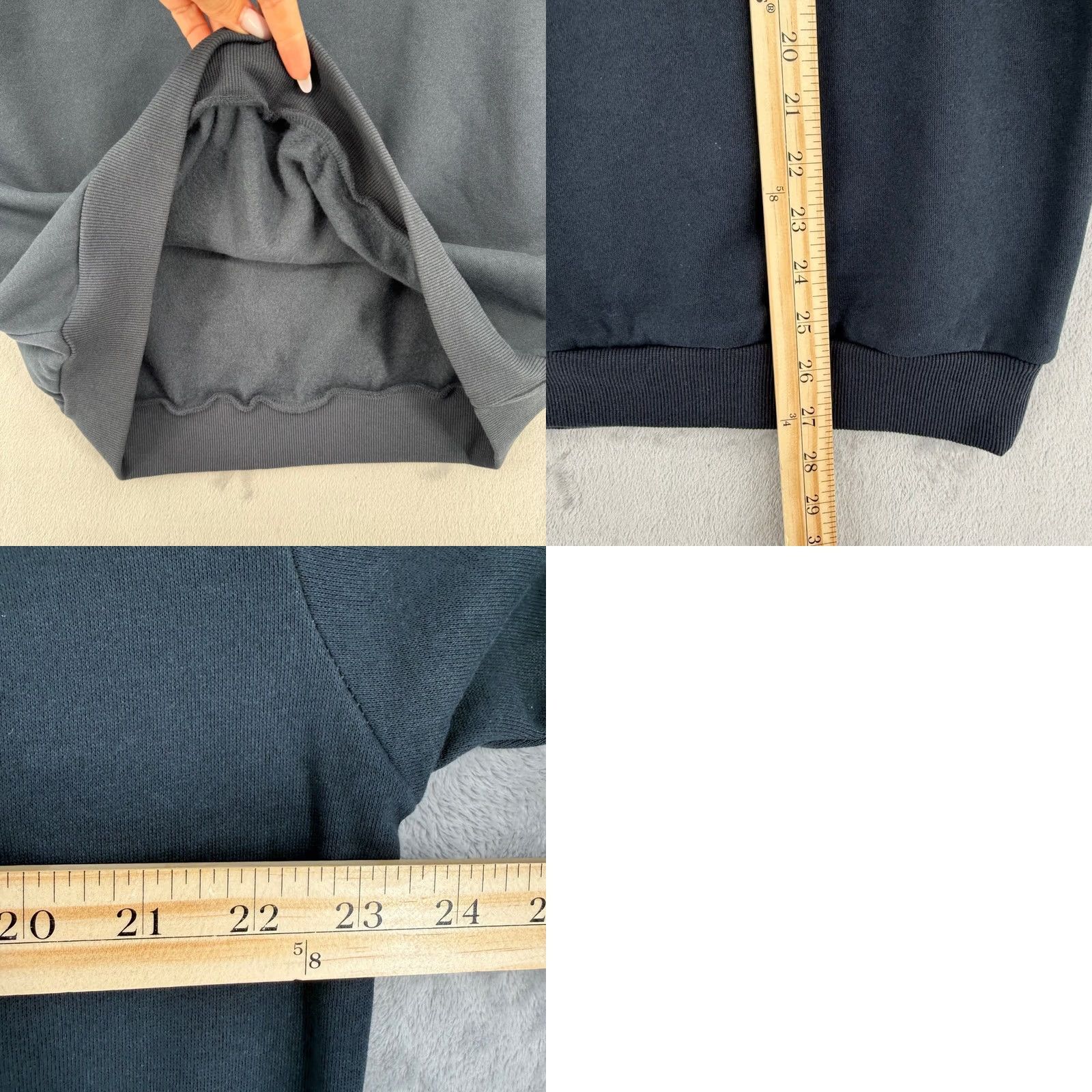 Vintage Scandinavian Explorer Sweatshirt Mens Navy Crew Neck Fleece Pullover L Size US L / EU 52-54 / 3 - 10 Thumbnail