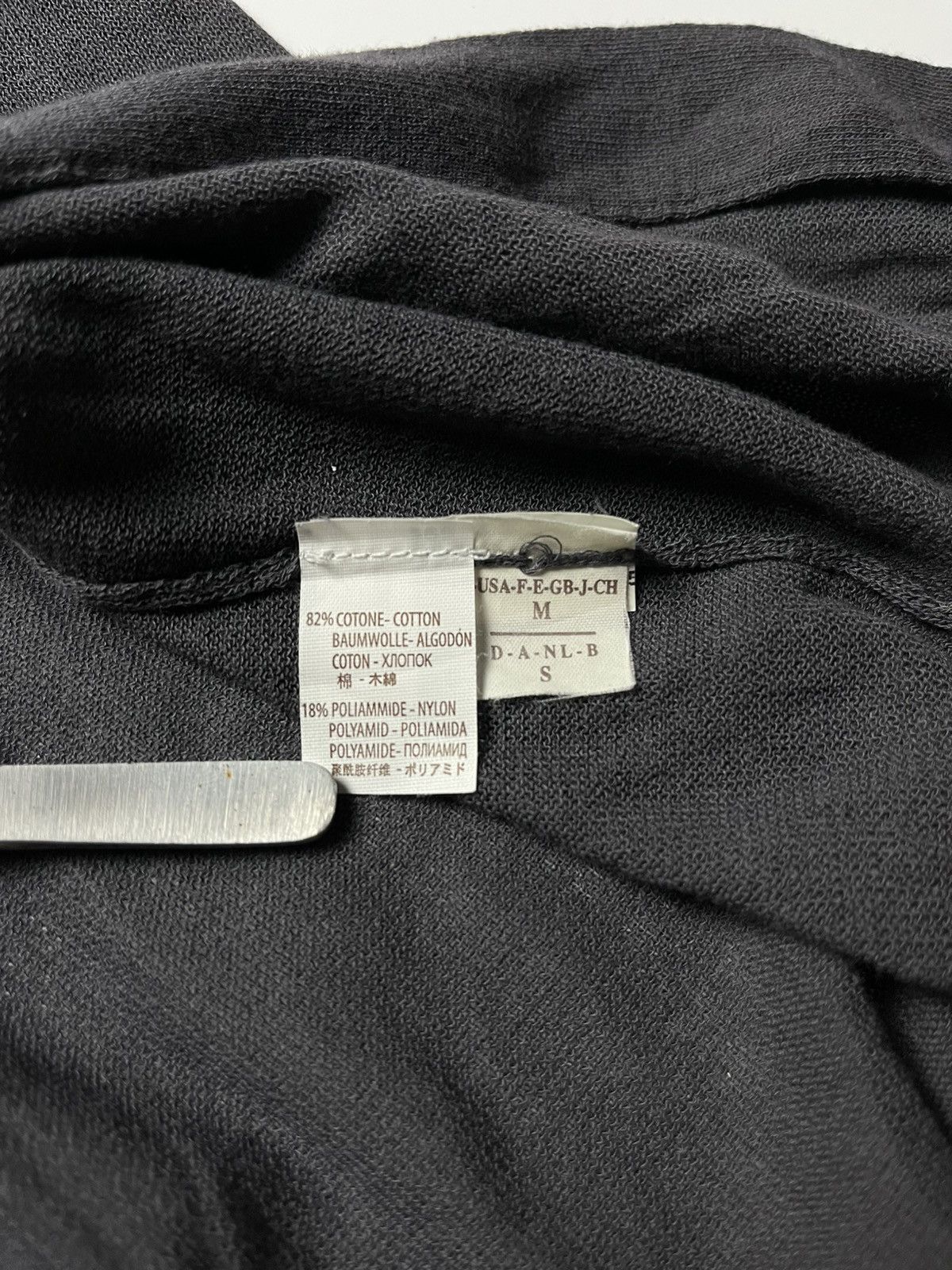 Brunello Cucinelli Brunello Cucinelli Black Fine Knit Cotton Cardigan Size M / US 6-8 / IT 42-44 - 4 Thumbnail