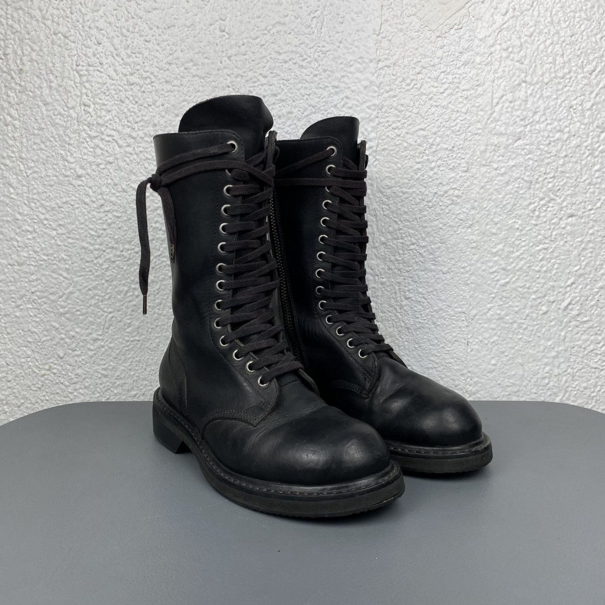 Rick Owens AW2013/14 Army Boots Size US 5.5 / EU 38 - 2 Thumbnail
