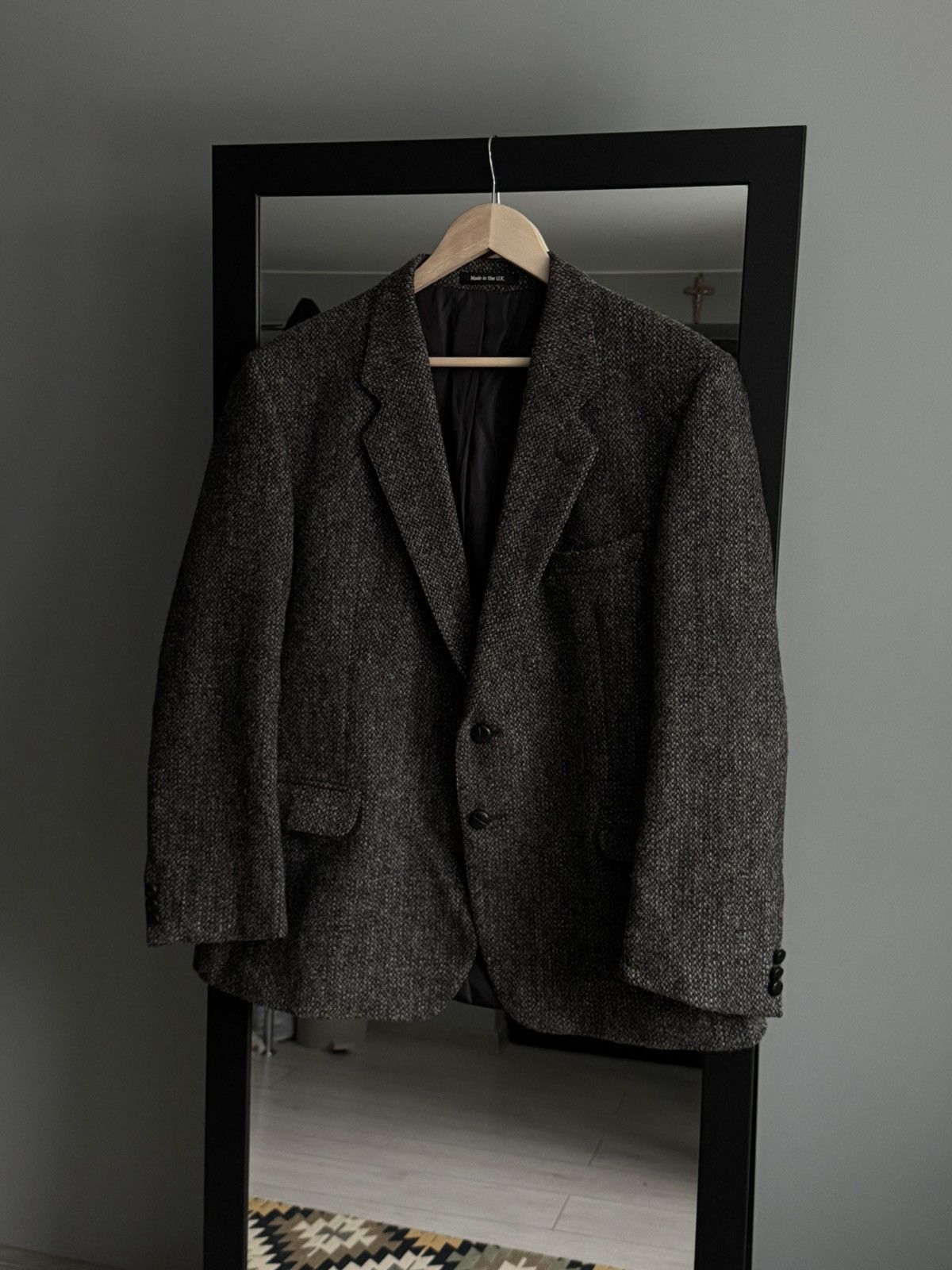Harris Tweed Vintage Harris Tweed St Michael England Wool Blazer Size 44R - 1 Thumbnail