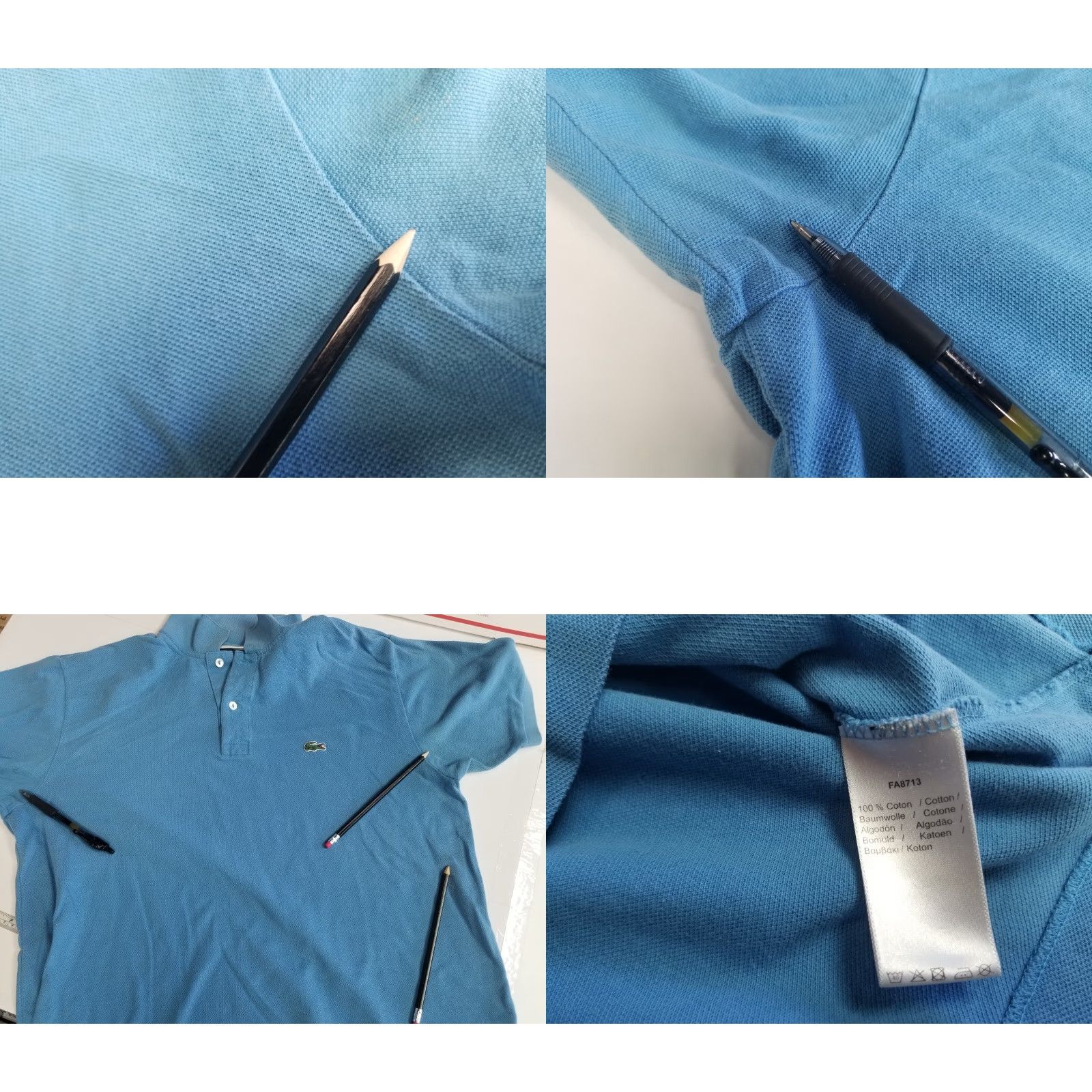 Lacoste Lacoste Polo Shirt Men Short Sleeve Classic Pique Blue 6 XL Cotton Logo Regular Size 6/XL Sold N/A Size US S / EU 44-46 / 1 - 8 Thumbnail