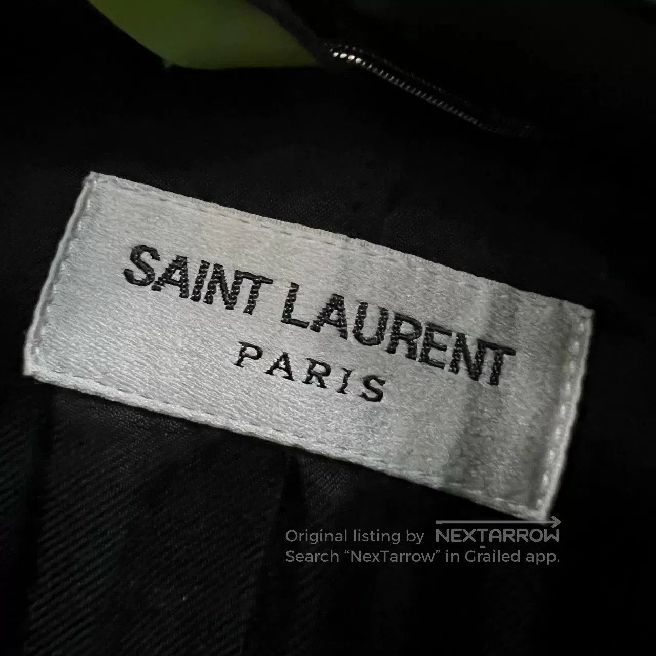 Saint Laurent Paris Saint Laurent Black Camouflage Baseball Jacket. Size US M / EU 48-50 / 2 - 4 Thumbnail