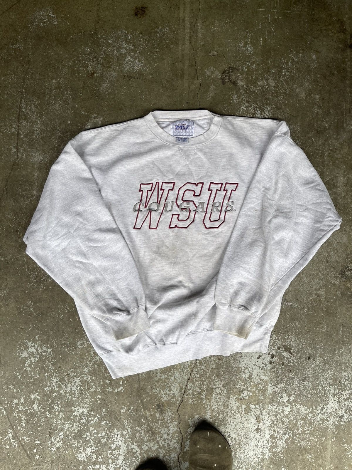 NCAA Vintage 90s WSU Sweatshirt Washington State Crewneck Size US XXL / EU 58 / 5 - 2 Thumbnail
