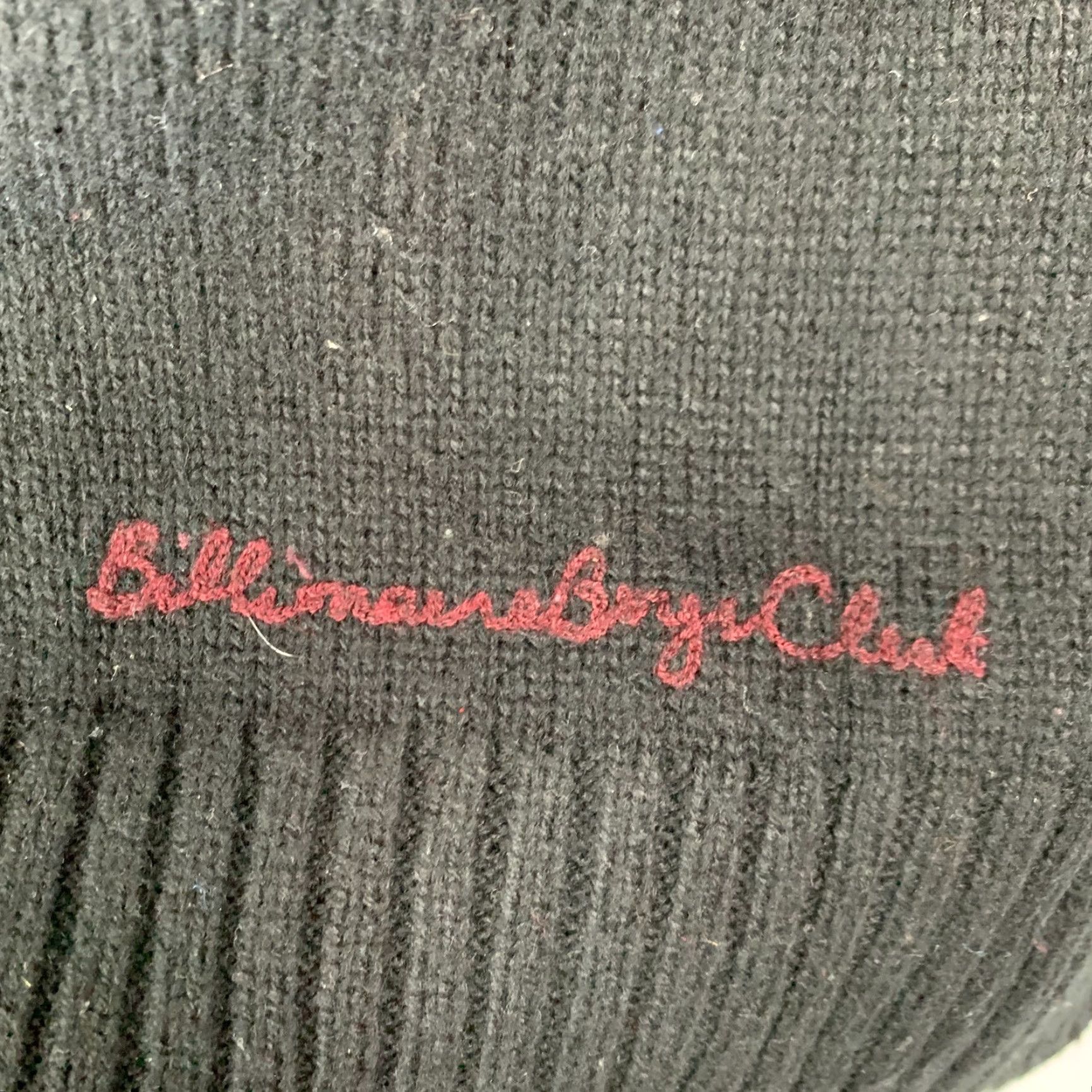 Billionaire Boys Club Billionaire Boys Club Sweater Crew Neck Wool Blend Black Small Mens Long Sleeve Pullover Casual Western Style Knit Regular Knitwear Size US S / EU 44-46 / 1 - 5 Thumbnail