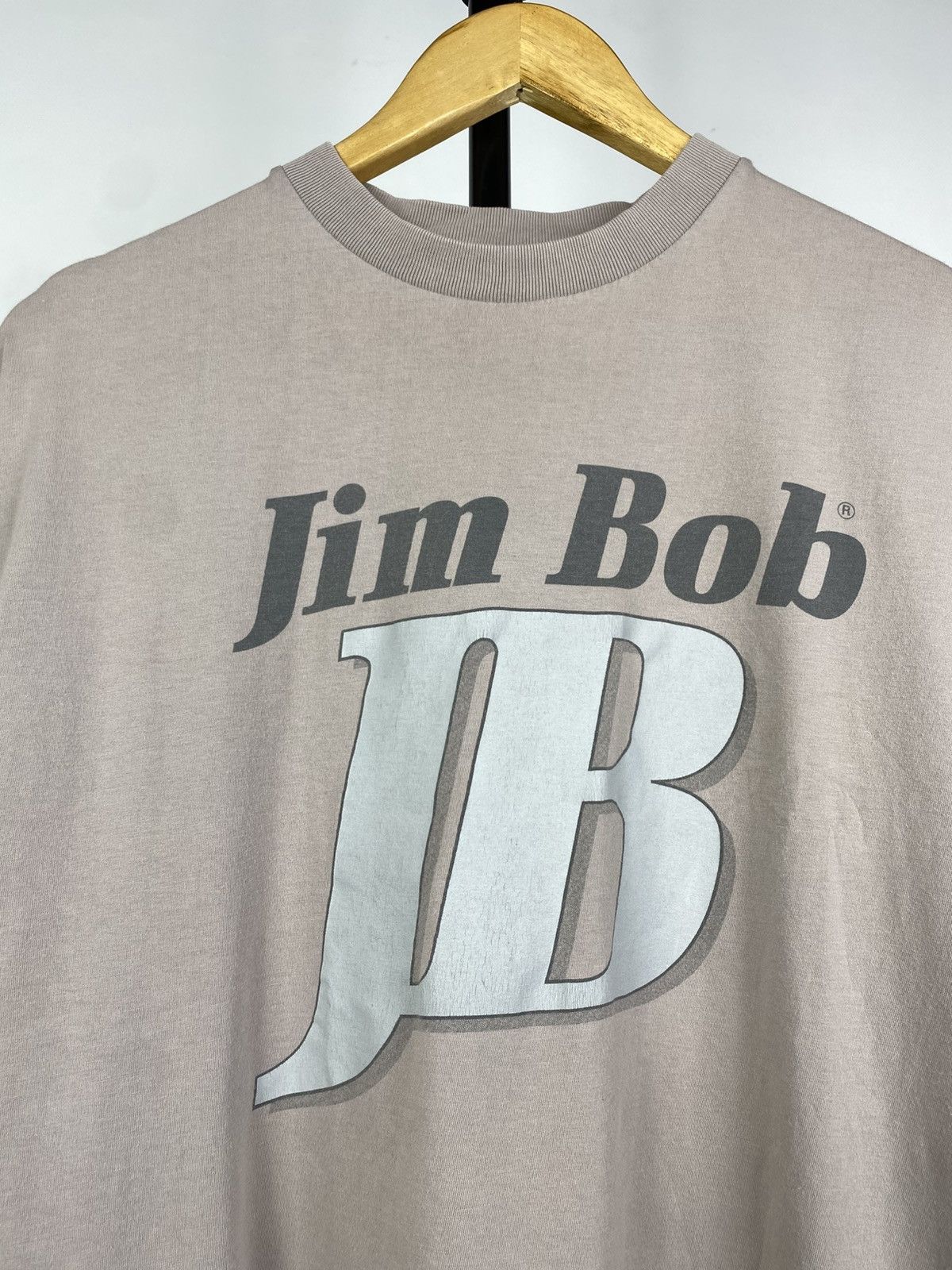 Band Tees × Vintage Vintage 90's Music Logo Jim Bob Y2K T-Shirt Size US M / EU 48-50 / 2 - 5 Thumbnail