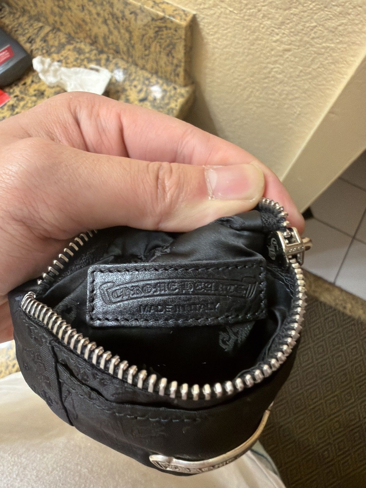 Chrome Hearts Chrome Heart Nylon Wrist Bag Size ONE SIZE - 8 Thumbnail