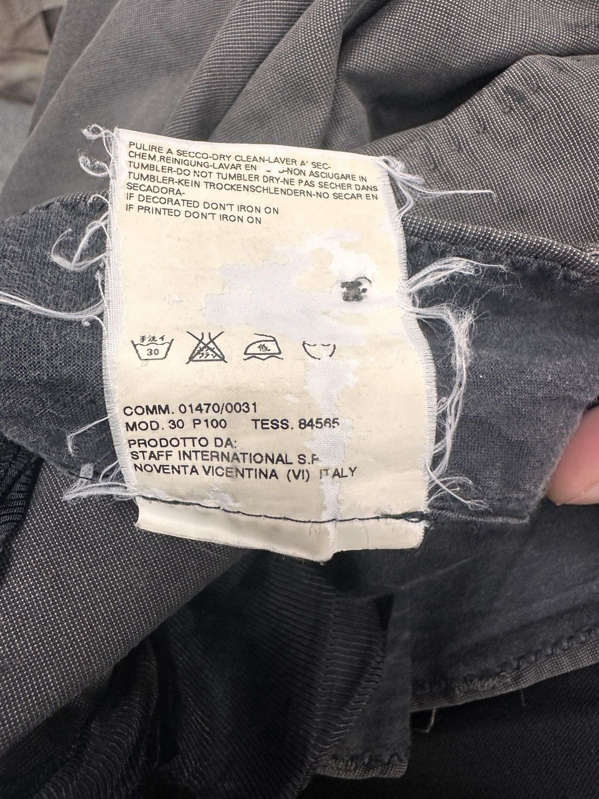 Maison Margiela Maison Margiela Straight Leg Pant Size US 31 - 8 Thumbnail