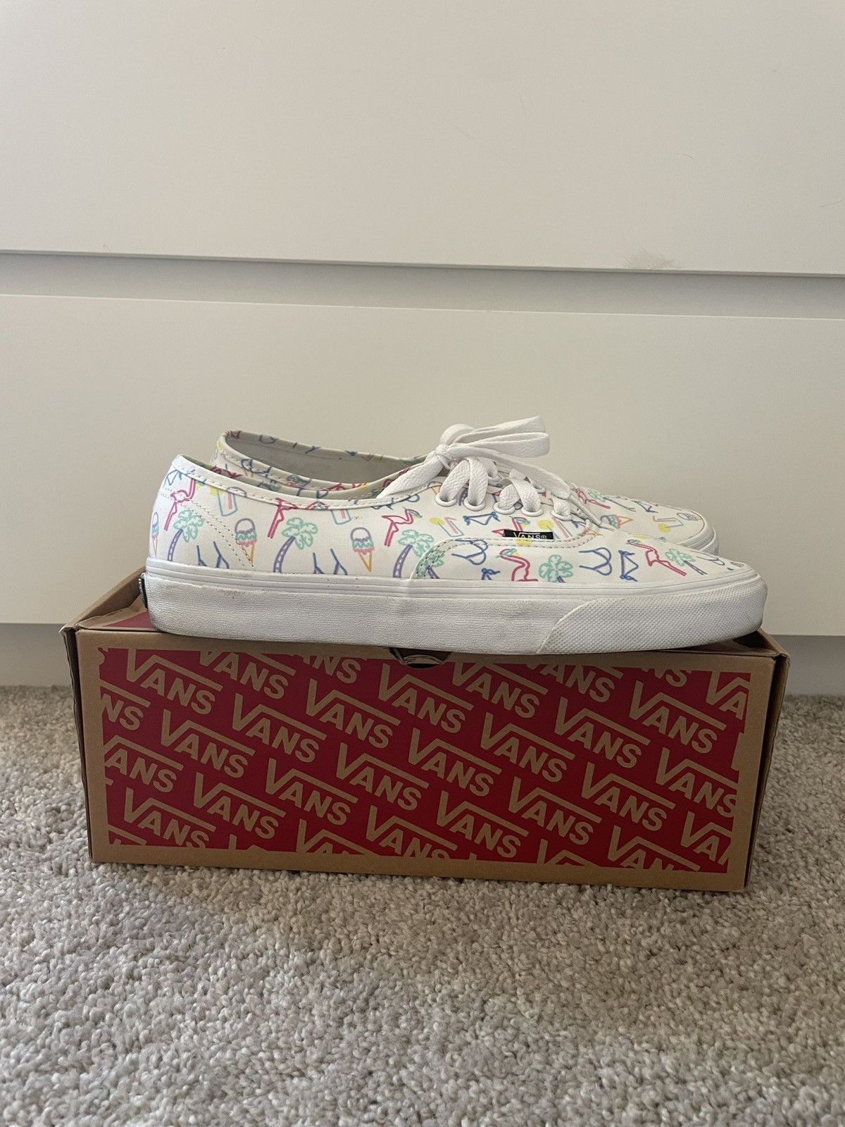 Vans Vans Authentic Neon Lights Tropical Size US 8.5 / EU 41-42 - 2 Thumbnail