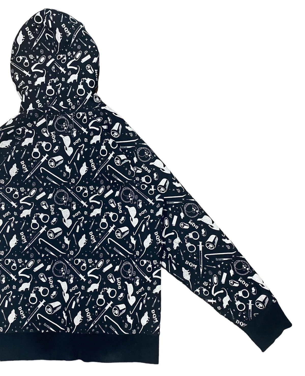 DQM Huf X Dqm Fullprint Zipper Hoodie Size US L / EU 52-54 / 3 - 8 Thumbnail