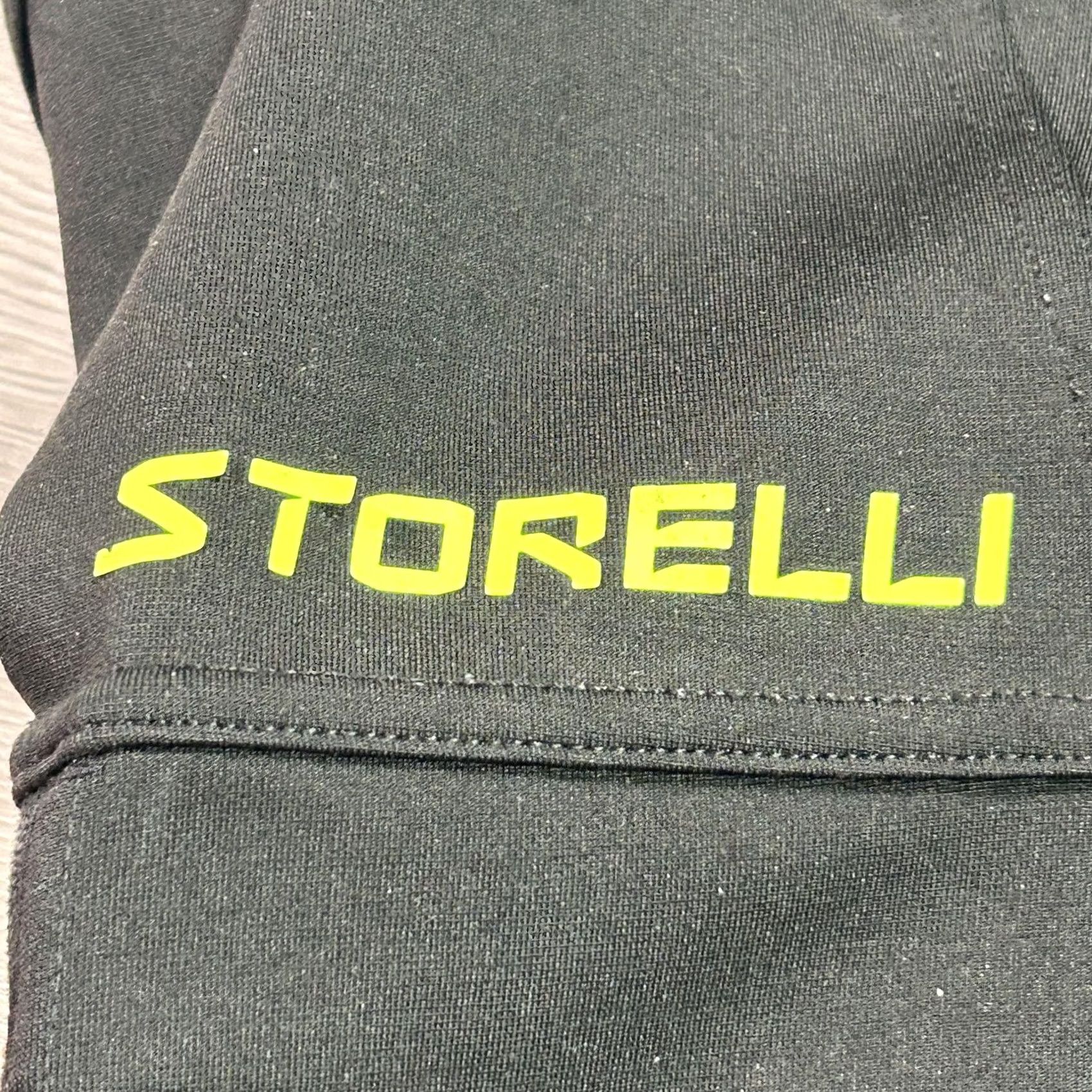 Vintage Storelli Leggings Mens Small Black Padded Compression Soccer Goalkeeper Pants Size US 29 - 3 Thumbnail