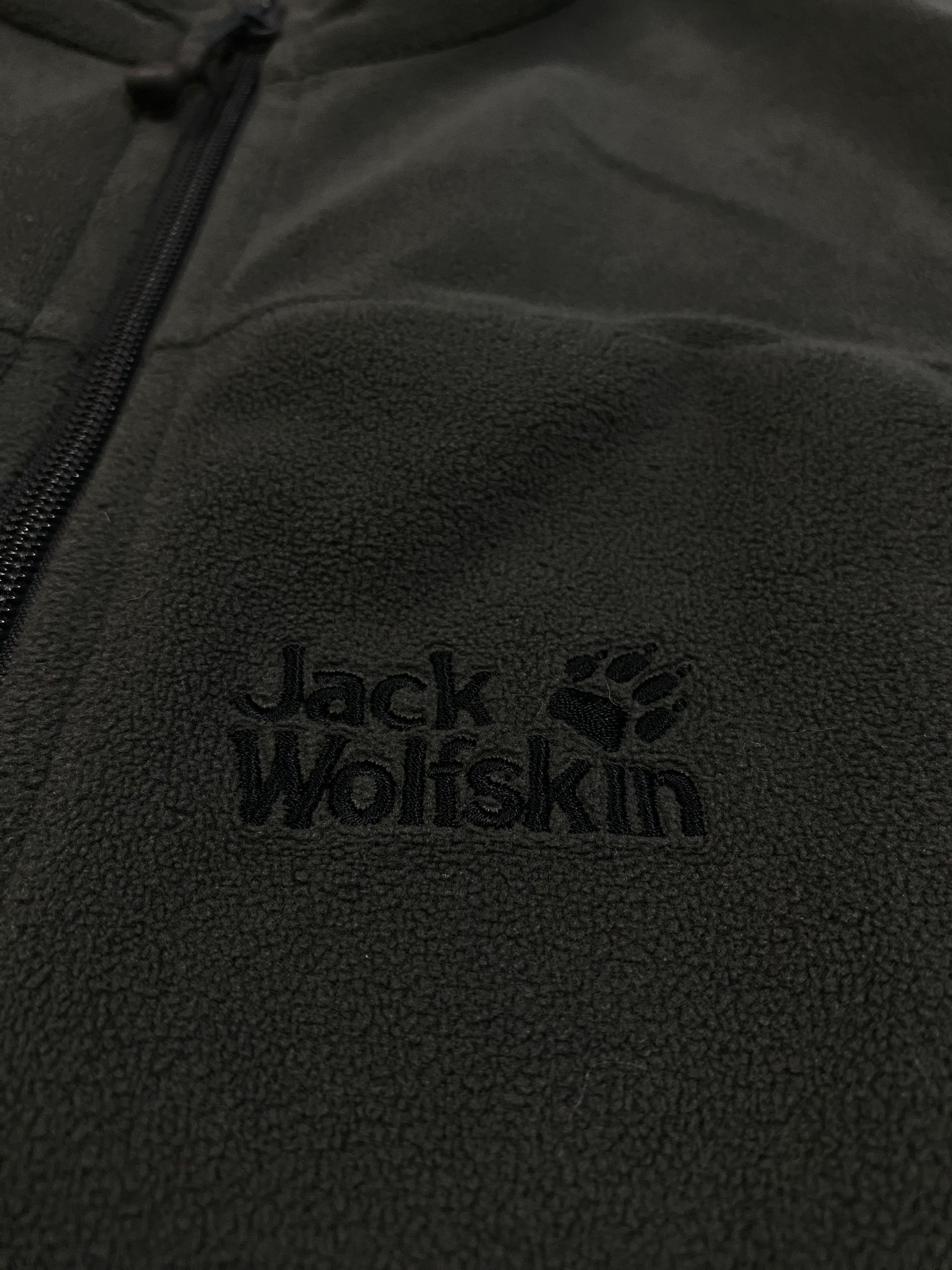 Jack Wolfskin × Vintage JACK WOLFSKINS ZIP FLEECE SWEATSHIRT Size US XL / EU 56 / 4 - 2 Thumbnail