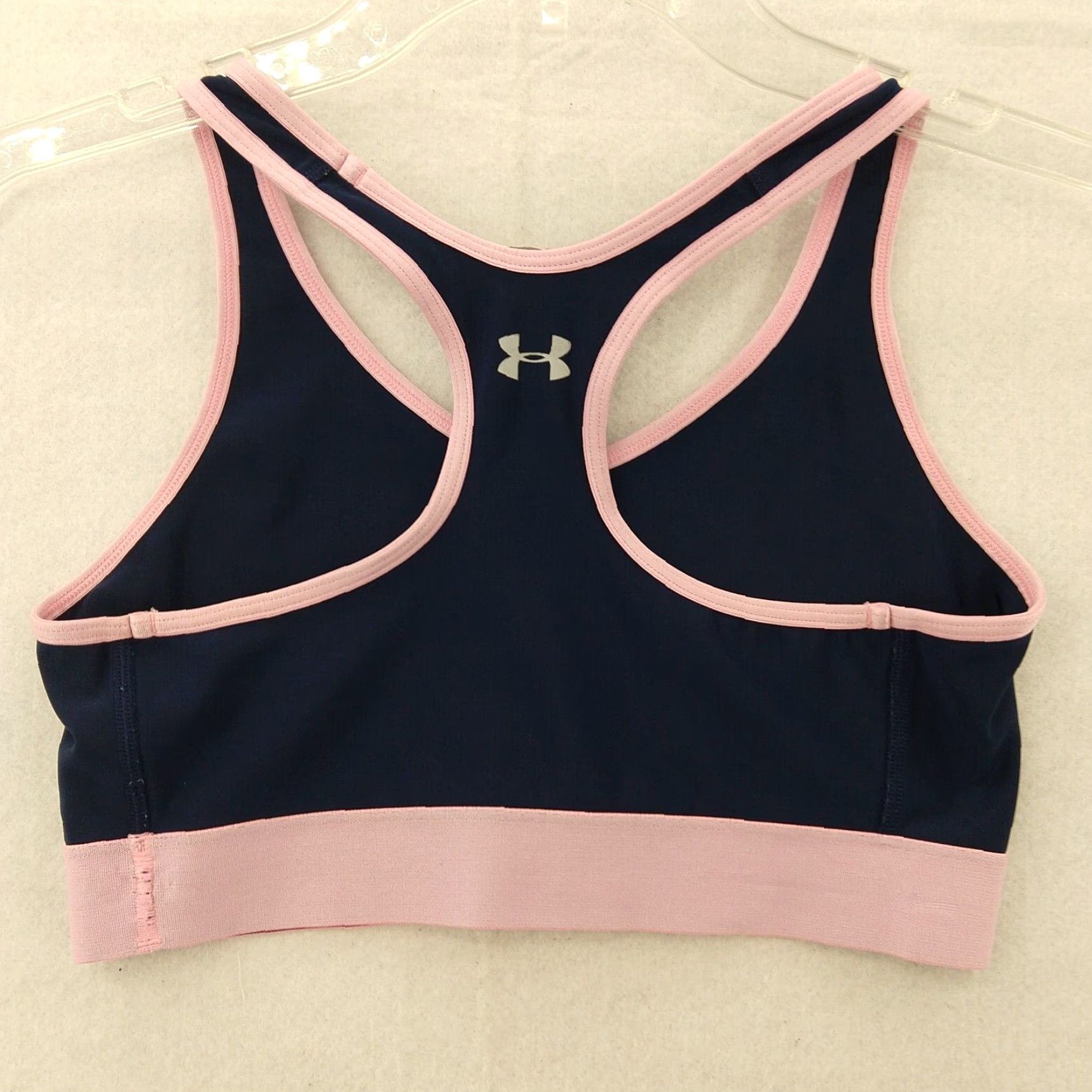 Under Armour VINTAGE Under Armour Sports Bra Top Womens Medium Black Training Workout Gym Size M / US 6-8 / IT 42-44 - 6 Thumbnail