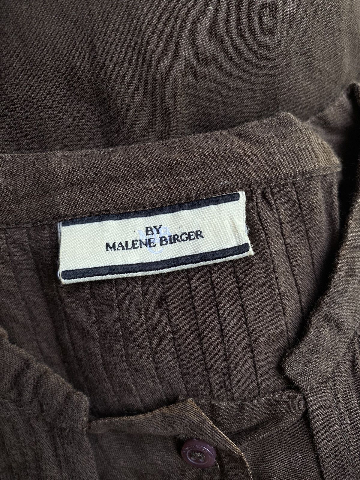 By Malene Birger Malene Birger brown blouse Size ONE SIZE - 18 Thumbnail