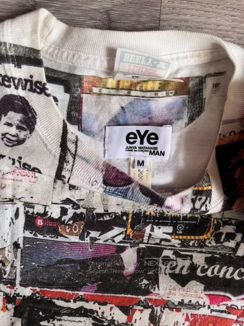 Junya Watanabe Junya Watanabe Vintage Graphic Short Sleeve T-shirt Size US M / EU 48-50 / 2 - 2 Thumbnail