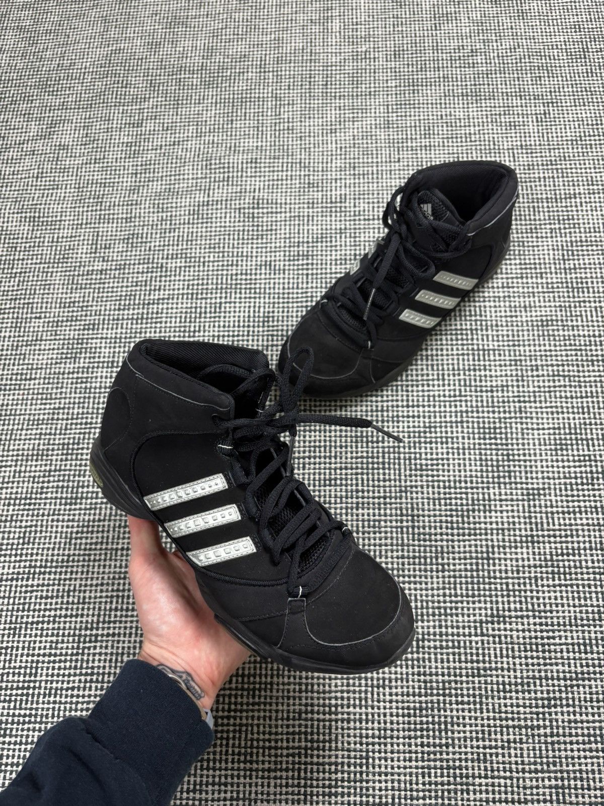 Adidas 2000s y2k style adidas vintage basketball boxing boots Size US 7.5 / IT 37.5 - 4 Thumbnail